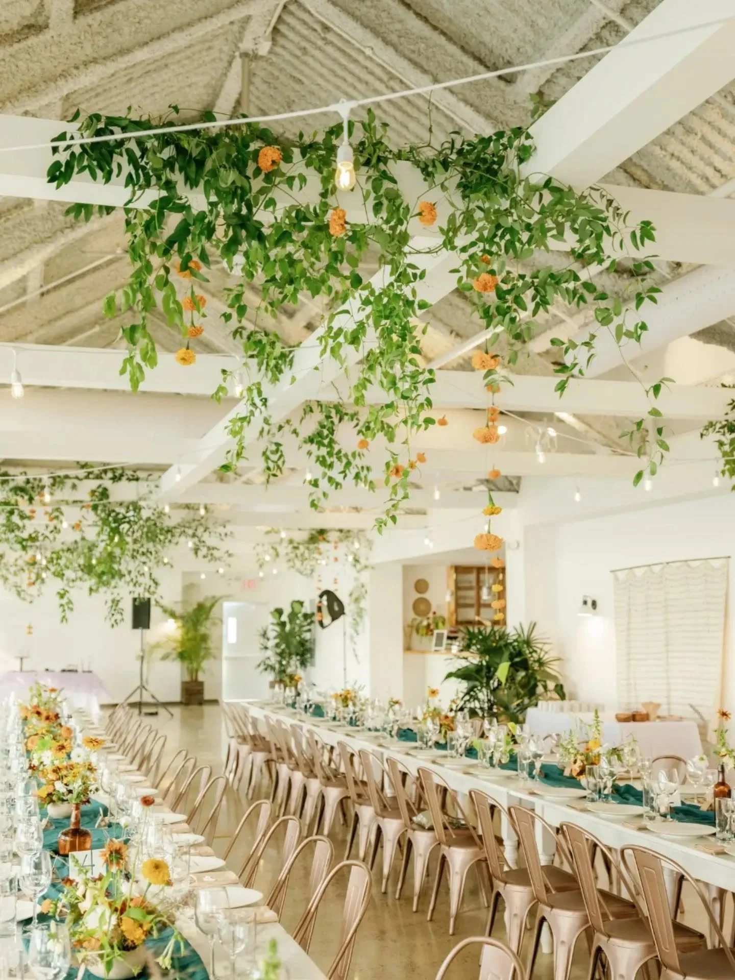 ✨ Transforming spaces, elevating moments. ✨
There&rsquo;s nothing quite like the magic of gathering under cascading greenery and soft golden blooms as the seasons shift.

At Brooklyn Grange, we believe every event should feel alive and rooted in natu