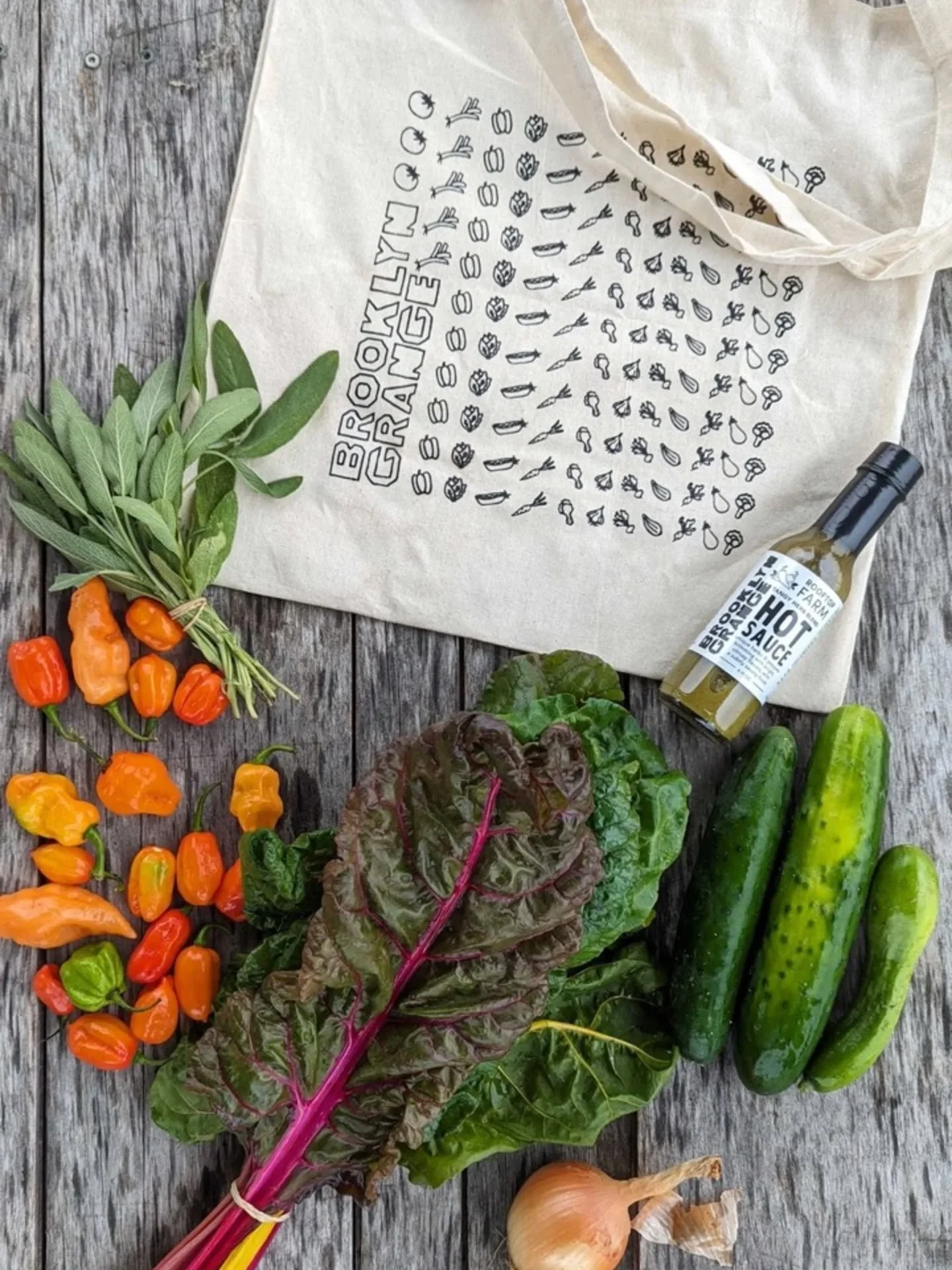 🌶️ Farm-fresh heat, straight from our rooftop! @brooklyngrange Hot Sauce is a perfect way to heat up this winter 🌿.

🔥 Classic Red: sweet, smoky, with a fiery finish.
🌱 Tangy Herb: citrusy, herby, perfect on tacos, BBQ, or stir fry.

💥 Grab a 2-