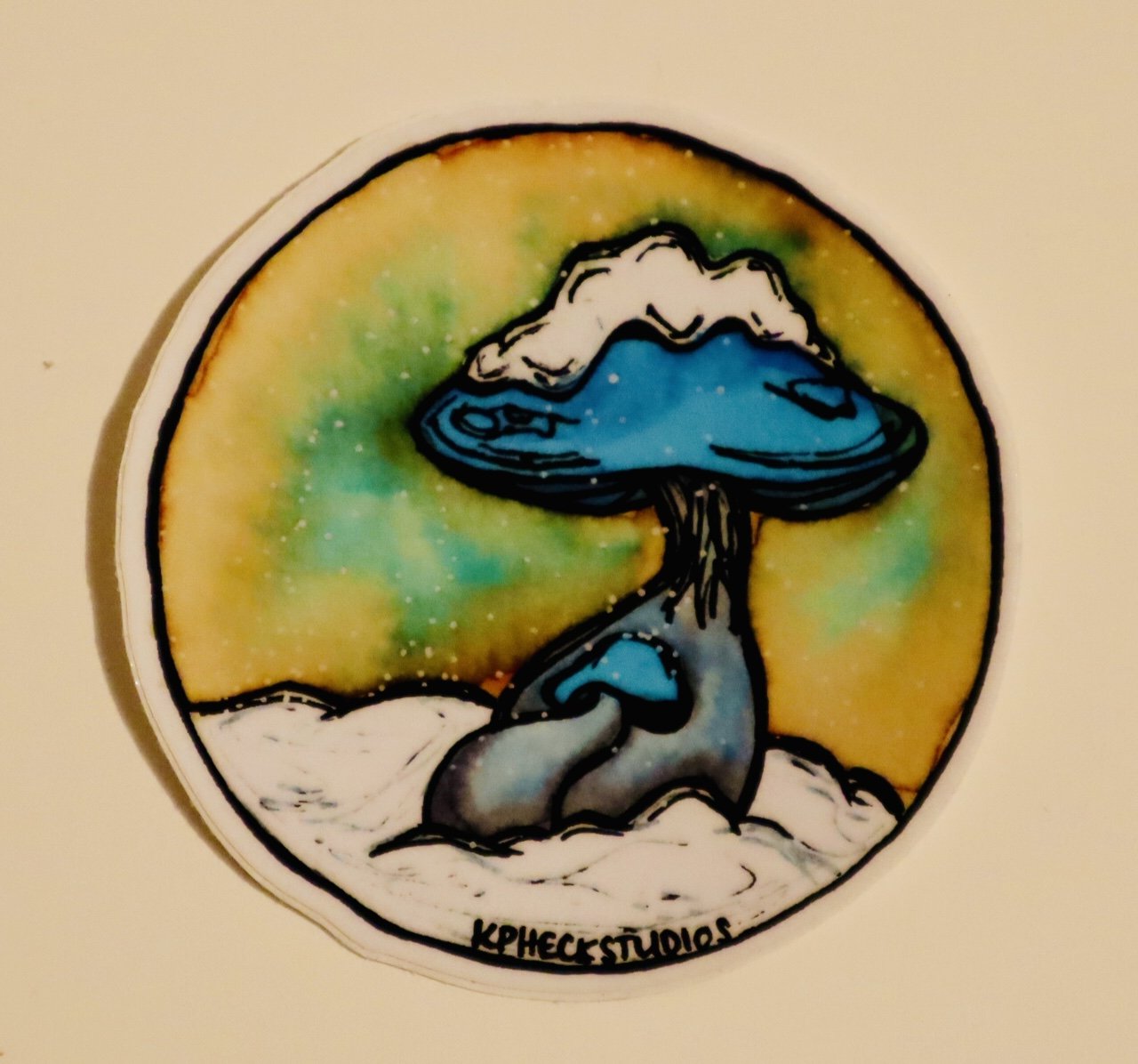Winter Shroom Sticker