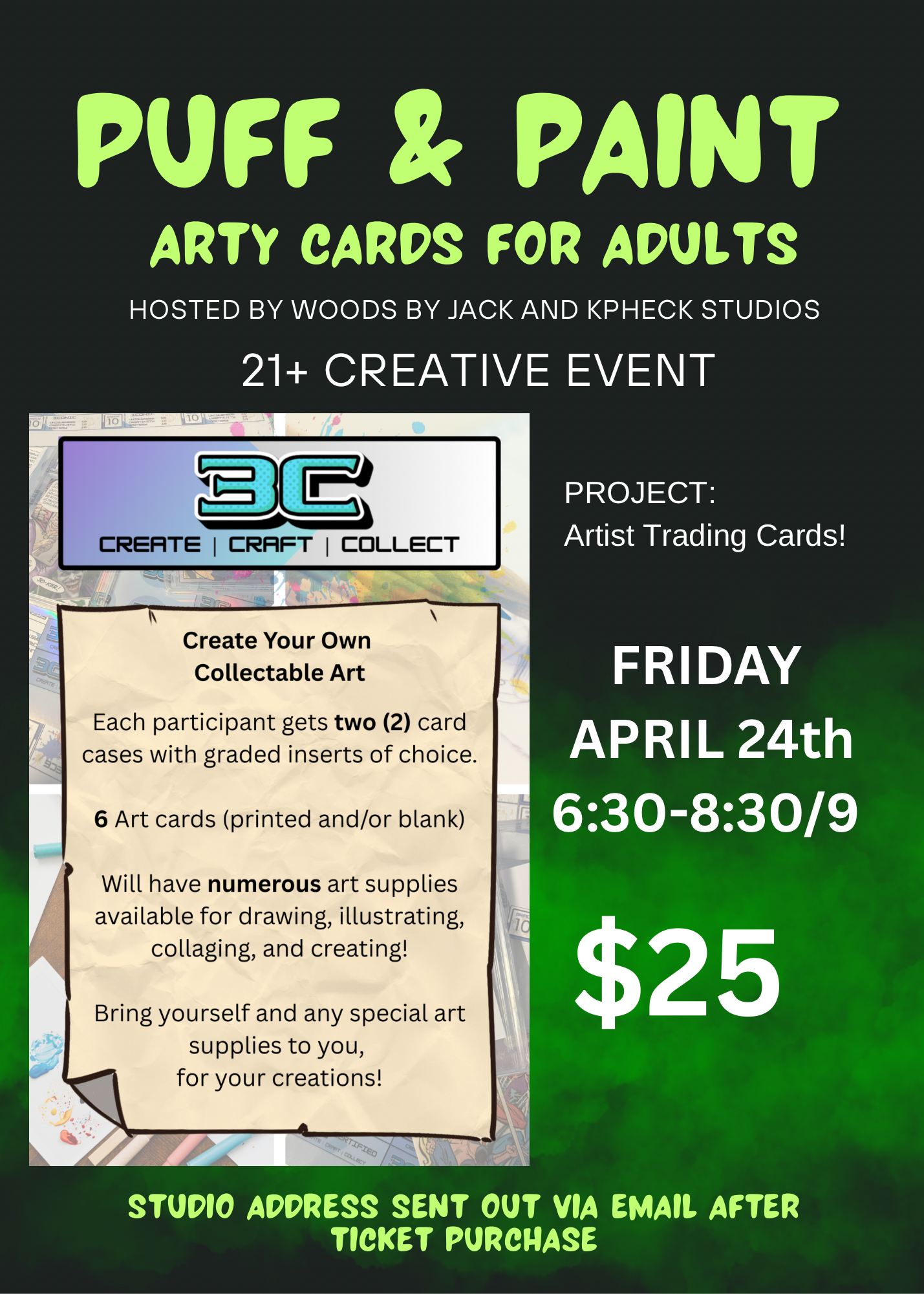 Arty Cards for Adults