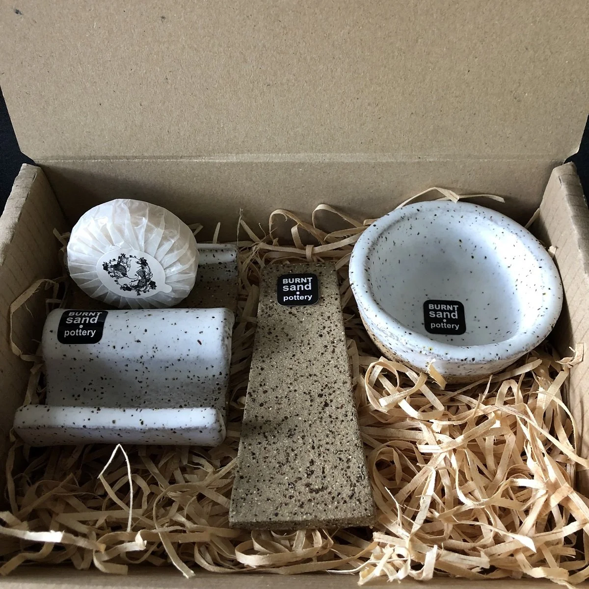 Soap Dishes — burnt sand pottery