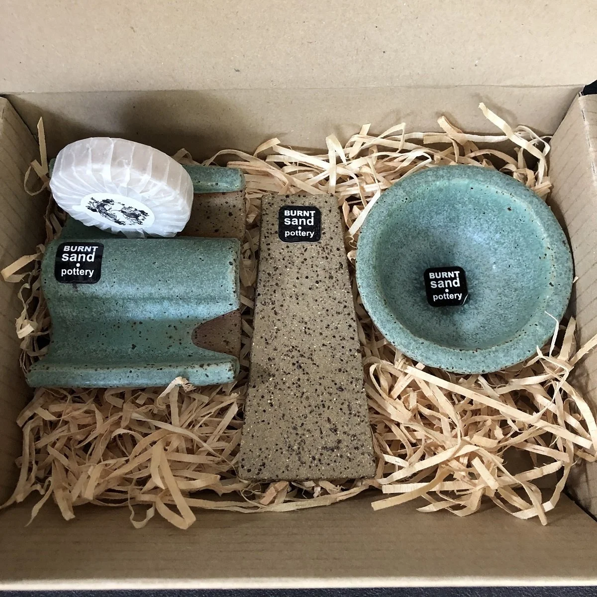 Soap Dishes — burnt sand pottery