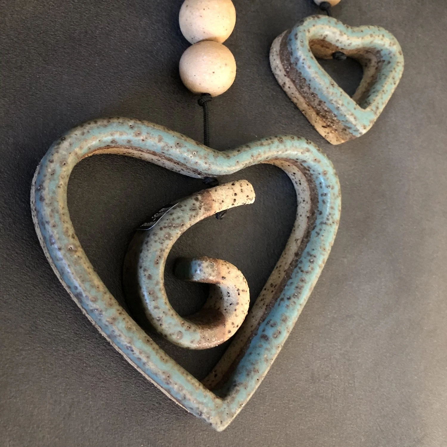 medium and tiny hanging heart giftbox . 687