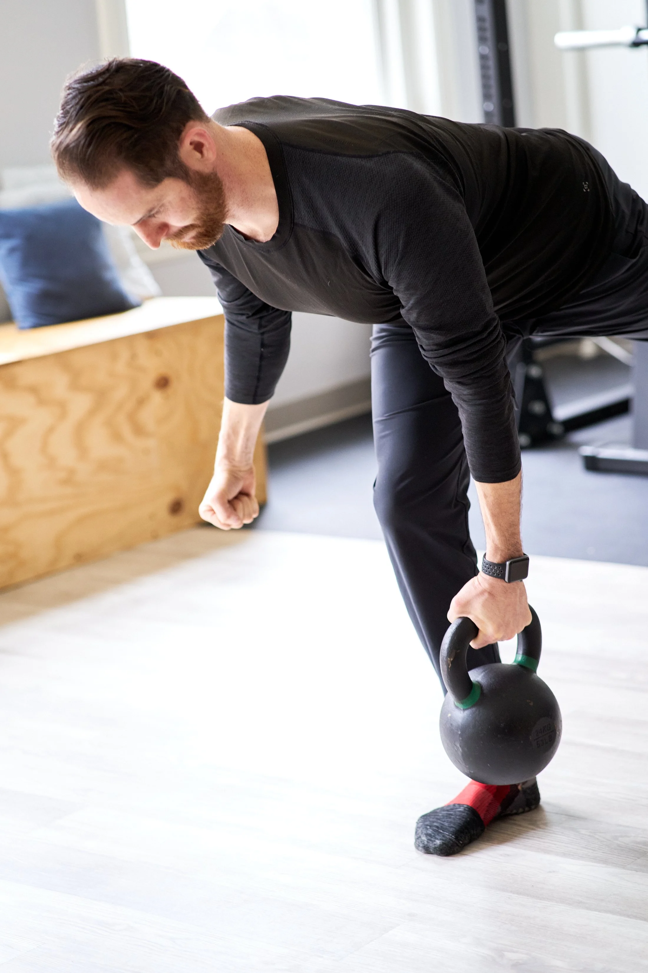 Dr Tim Latham strength training in Back Bay Health
