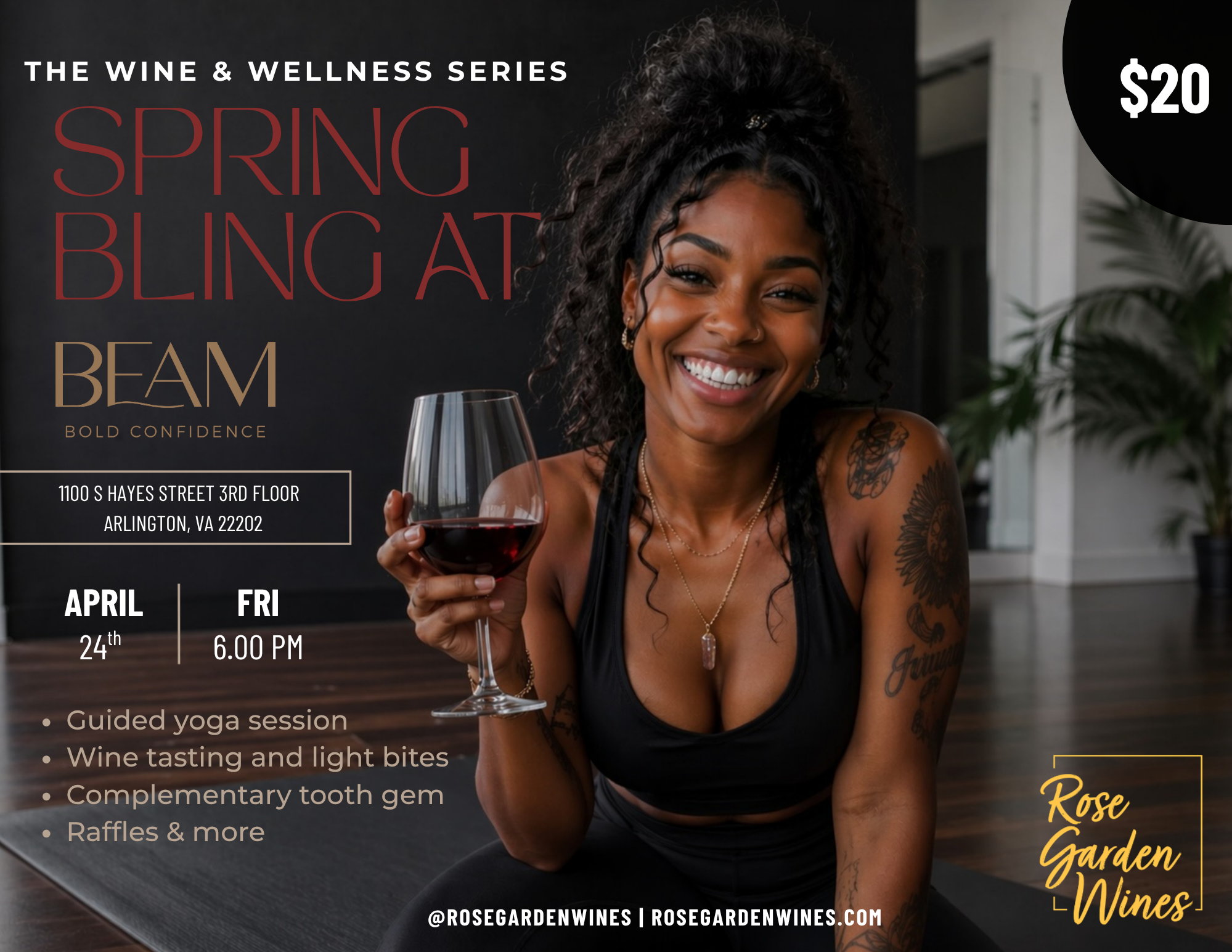 Wine and Wellness: Spring Bling at BEAM