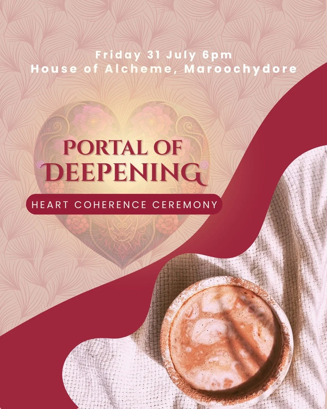 𝐏𝐨𝐫𝐭𝐚𝐥 𝐨𝐟 𝑫𝒆𝒆𝒑𝒆𝒏𝒊𝒏𝒈 ~ 𝐇𝐞𝐚𝐫𝐭 𝐂𝐨𝐡𝐞𝐫𝐞𝐧𝐜𝐞 𝐂𝐞𝐫𝐞𝐦𝐨𝐧𝐲 💟

This is an intimate ceremony held in the womb of 𝗛𝗼𝘂𝘀𝗲 𝗼𝗳 𝗔𝗹𝗰𝗵𝗲𝗺𝗲 - 𝗧𝗵𝗲 𝗗𝗲𝗹𝗽𝗵𝗶 𝗦𝗽𝗮𝗰𝗲

We will be a smaller group than previous cerem