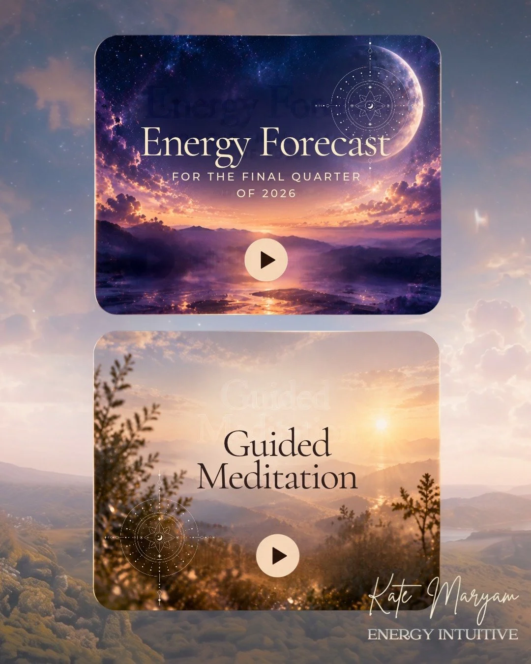 We are on the final stretch of a mega year&hellip;.🎇

I&rsquo;ve recorded for you an Energy Forecast to see you through the final months of 2026, with sharing on:

⚡️ Meeting intense energies face on, with empowerment, sovereignty &amp; preparation
