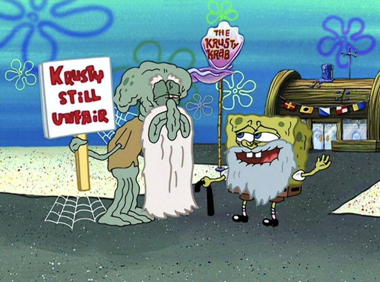 What SpongeBob and Squidward got right about striking in ‘Squid on Strike’ — Insider Union