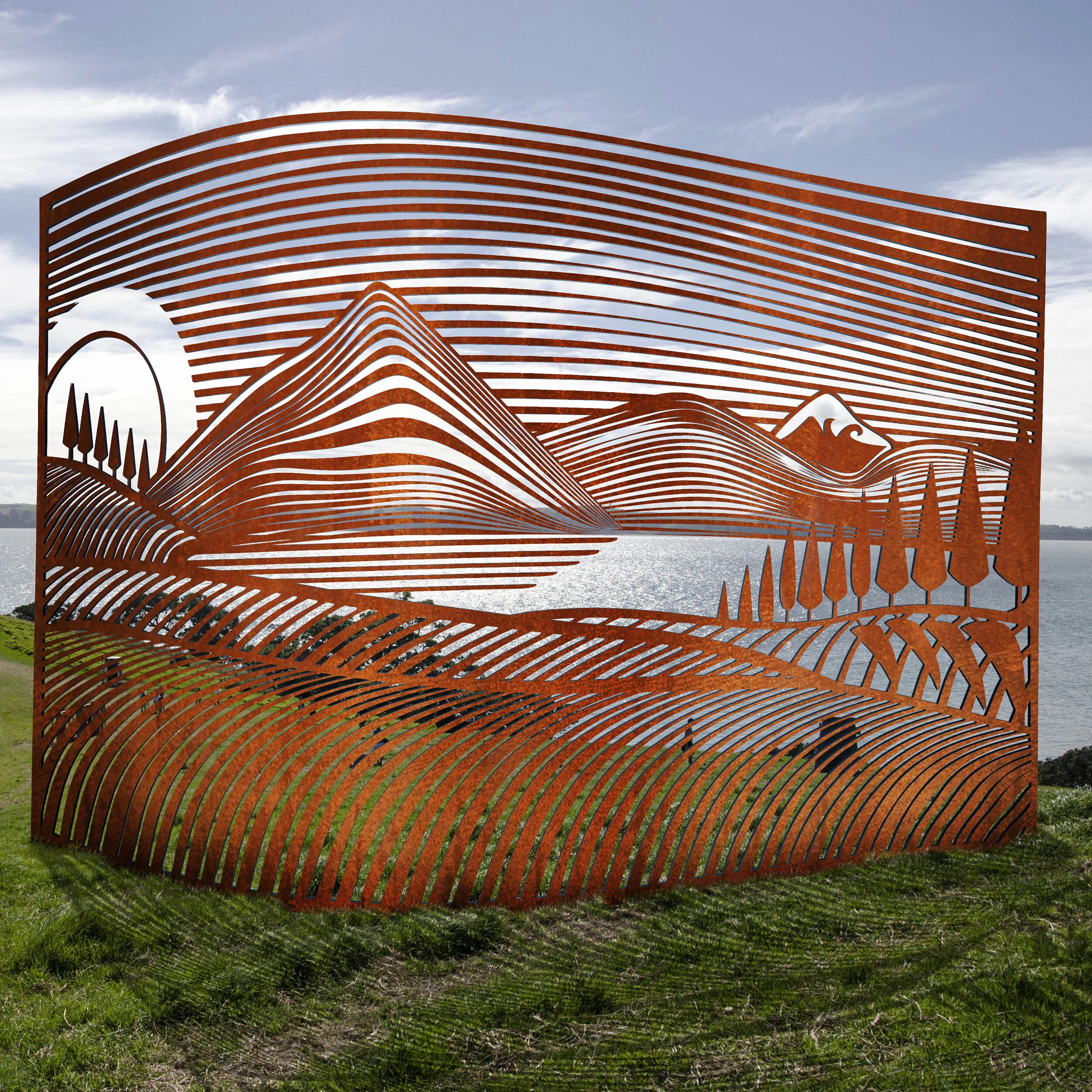 The Outside Outdoor Design Concepts Decorative Garden Screen Panels NZ