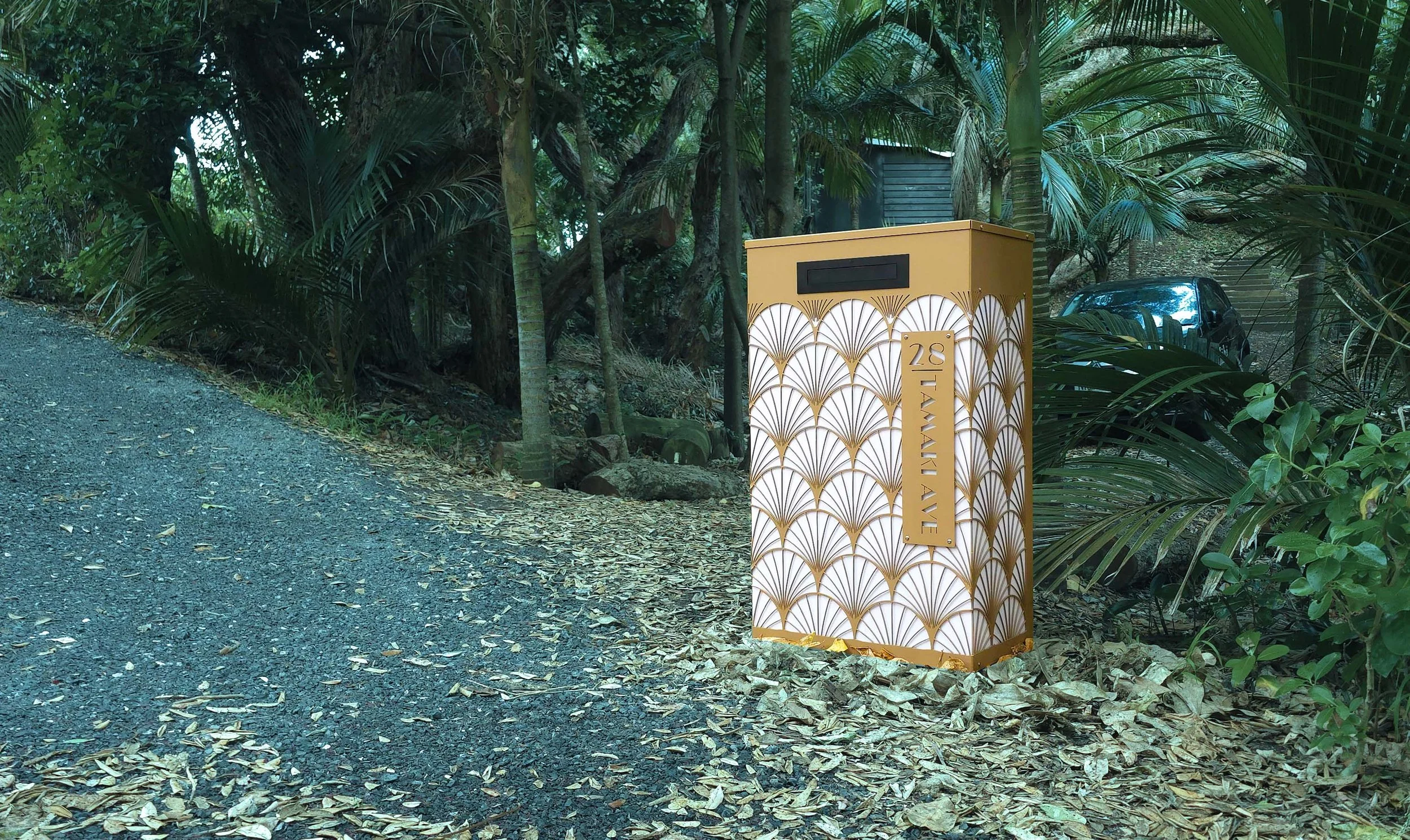 Designer Letterboxes & Courier Boxes | Garden Art Auckland, NZ — The ...
