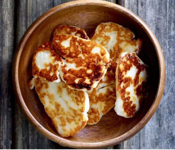 Australian Haloumi, produced in the Murray River region. 