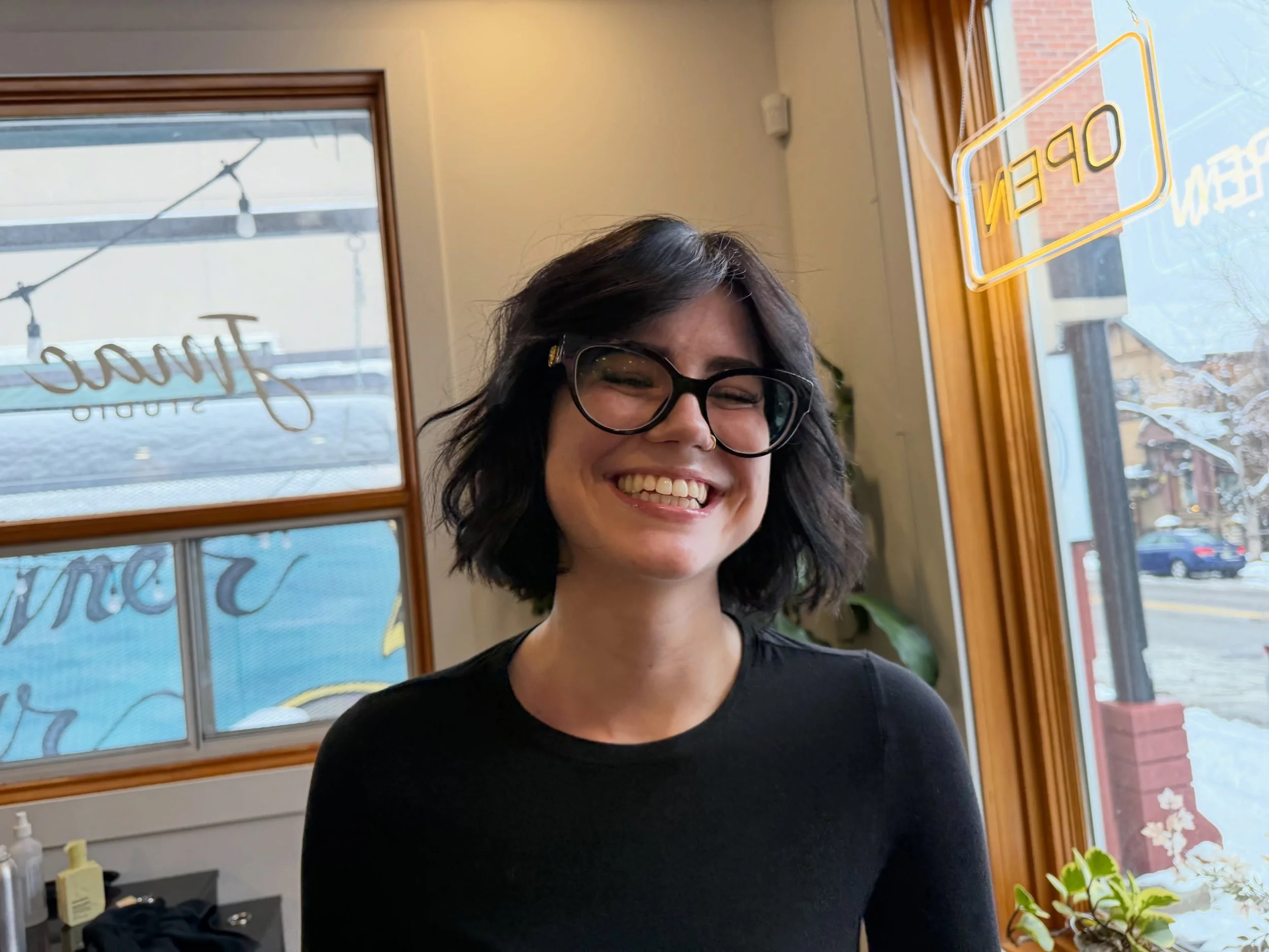 Long layers out, cool girl bob in 🖤

Effortlessly cool, endlessly wearable. Cut + style by our owner Jennifer.

Book online, call, or DM us for an appointment!

📍1127 Kensington Rd NW, Calgary, AB
(403) 283-0031
www.jmacstudio.ca

&bull;
&bull;
&bu
