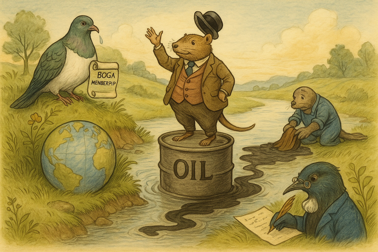 Breaking Wind New Zealand Quits Climate Club to Hug a Barrel of Oil