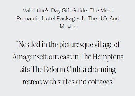 Valentine’s Day Gift Guide: The Most Romantic Hotel Packages In The U.S. And Mexico | Forbes