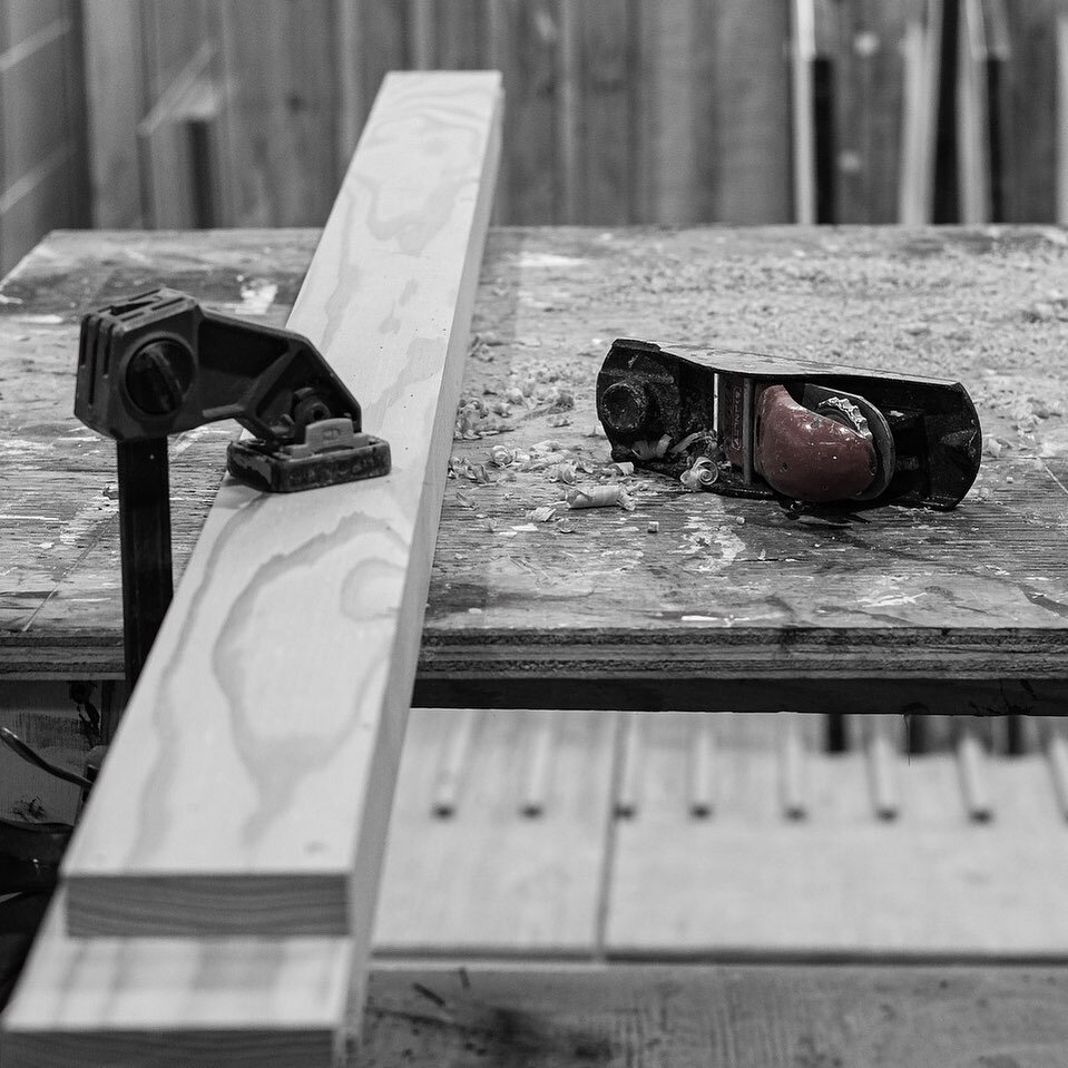 Here&rsquo;s both to the start of a new wood window in our shop, and to a beautiful week! .............................. @buffalo.windows  #wood #woodwinds #restoration #heritage #heritagealberta #yyc #localyyc #sustainability #energyefficient