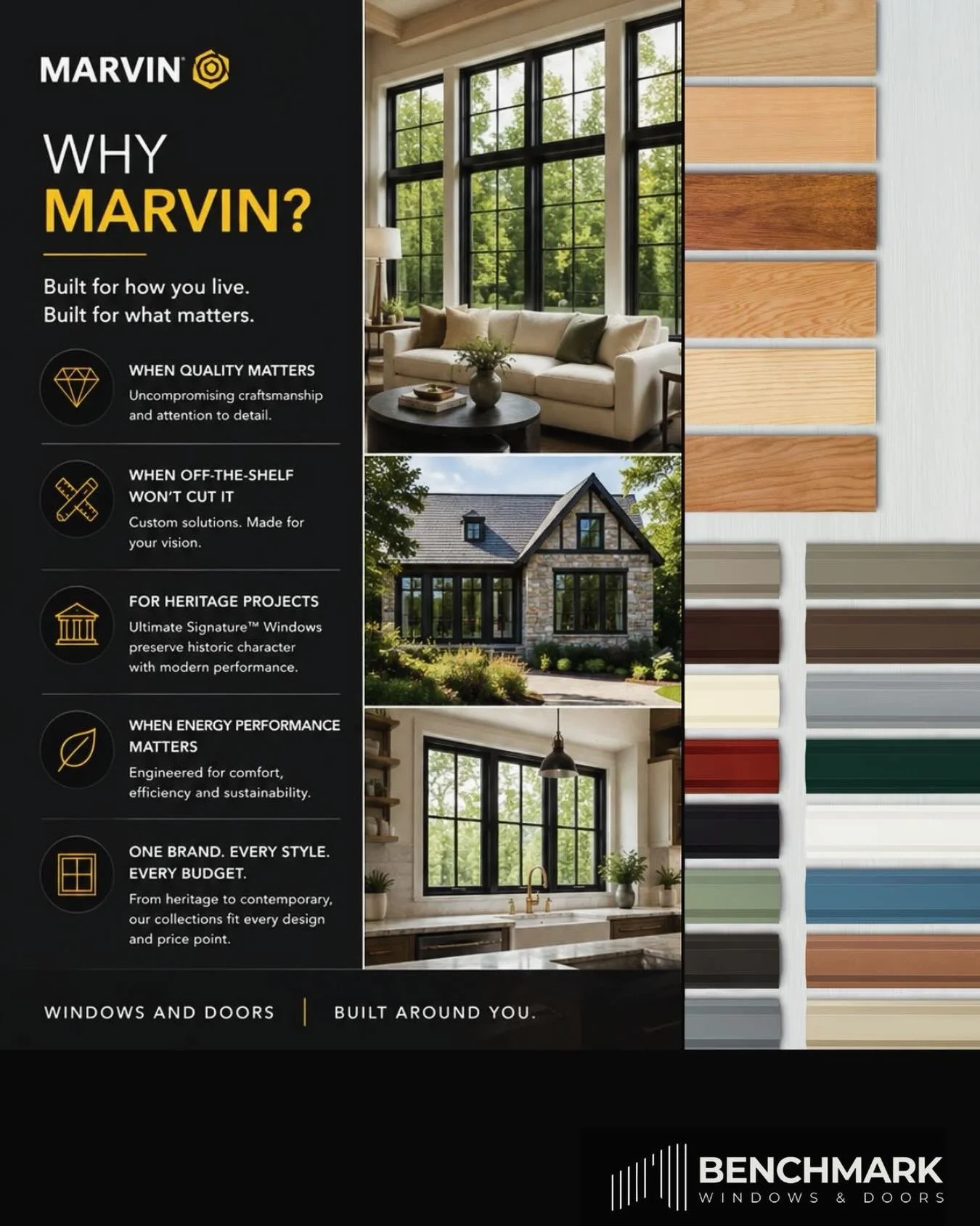 We know you already have trusted suppliers.
And we respect that.

We&rsquo;re simply here for when the project&mdash;or the client&mdash;asks for something different.

That&rsquo;s often where MARVIN comes in.

Not because standard won&rsquo;t work&h
