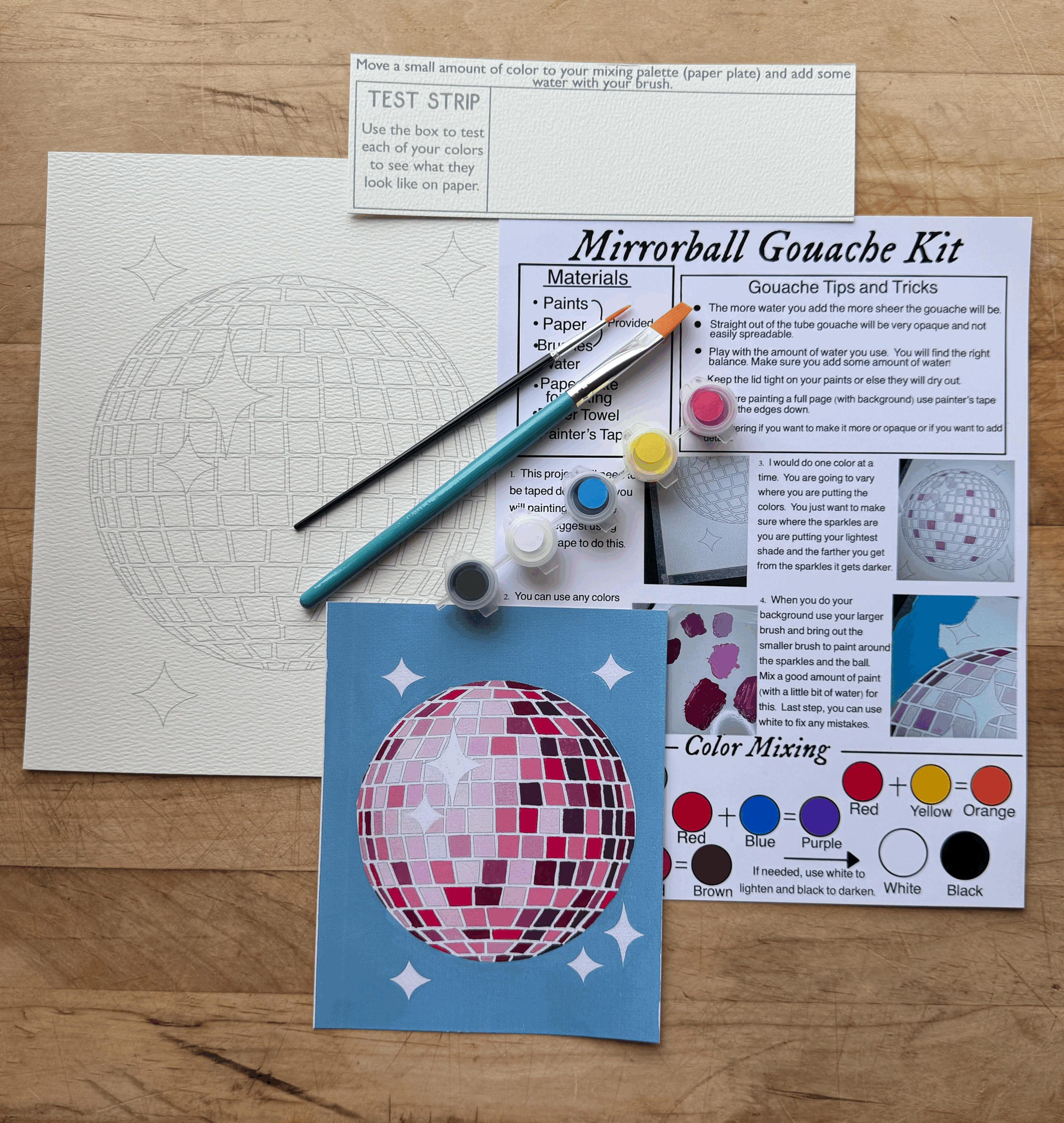 Mirrorball Gouache Kit