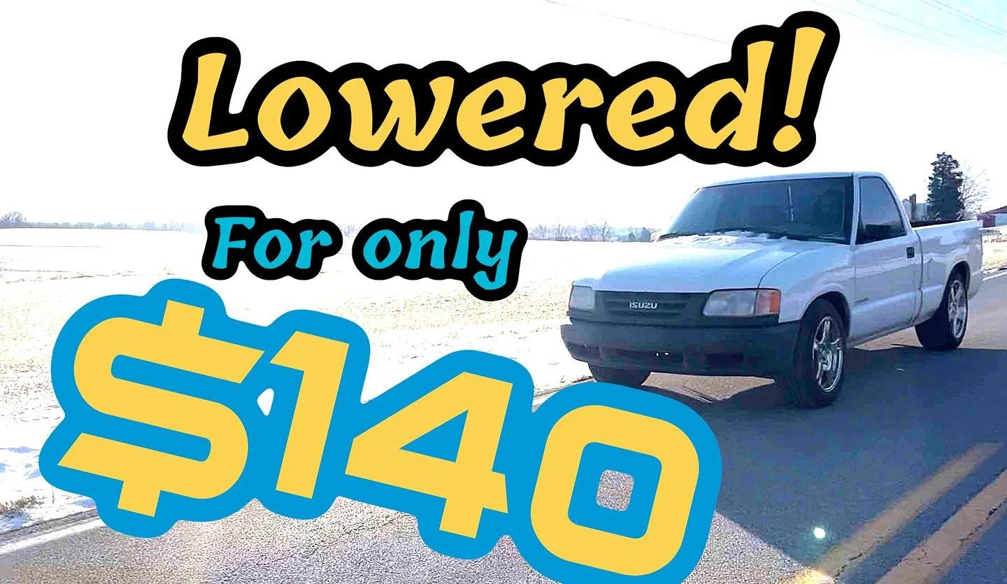 🇯🇵We lowered this #IsuzuHombre for only $140 using all new parts! 💰 
This process is the same for all 2WD SSeries although we ran into one rather serious issue, we never back down and got it done 😤
Go check it out on our YT channel or on S10LIFE.