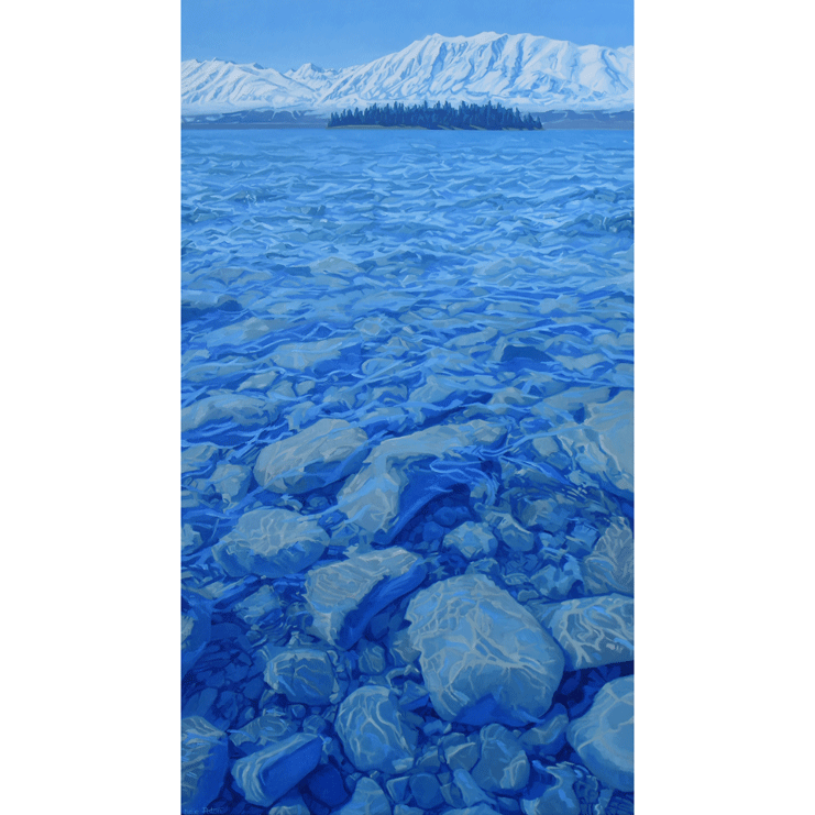 Motuariki Island, Lake Tekapo - $1500 (SOLD)