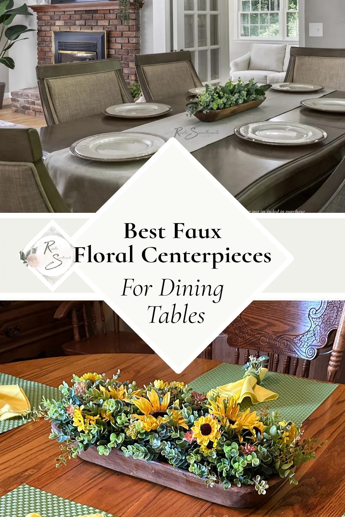 Best Faux Floral Centerpieces for Dining Tables