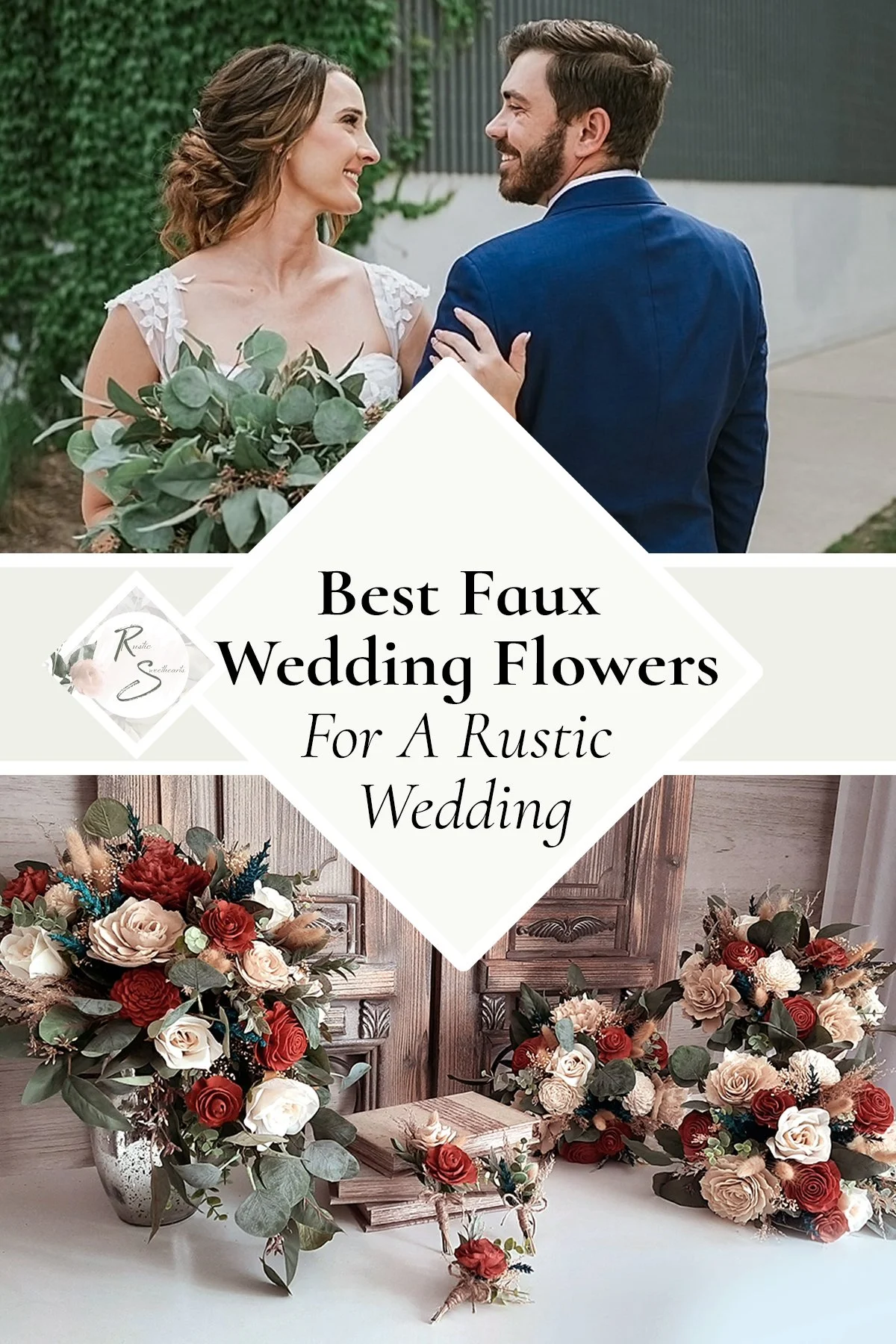 Best Faux Wedding Flowers for a Rustic Wedding