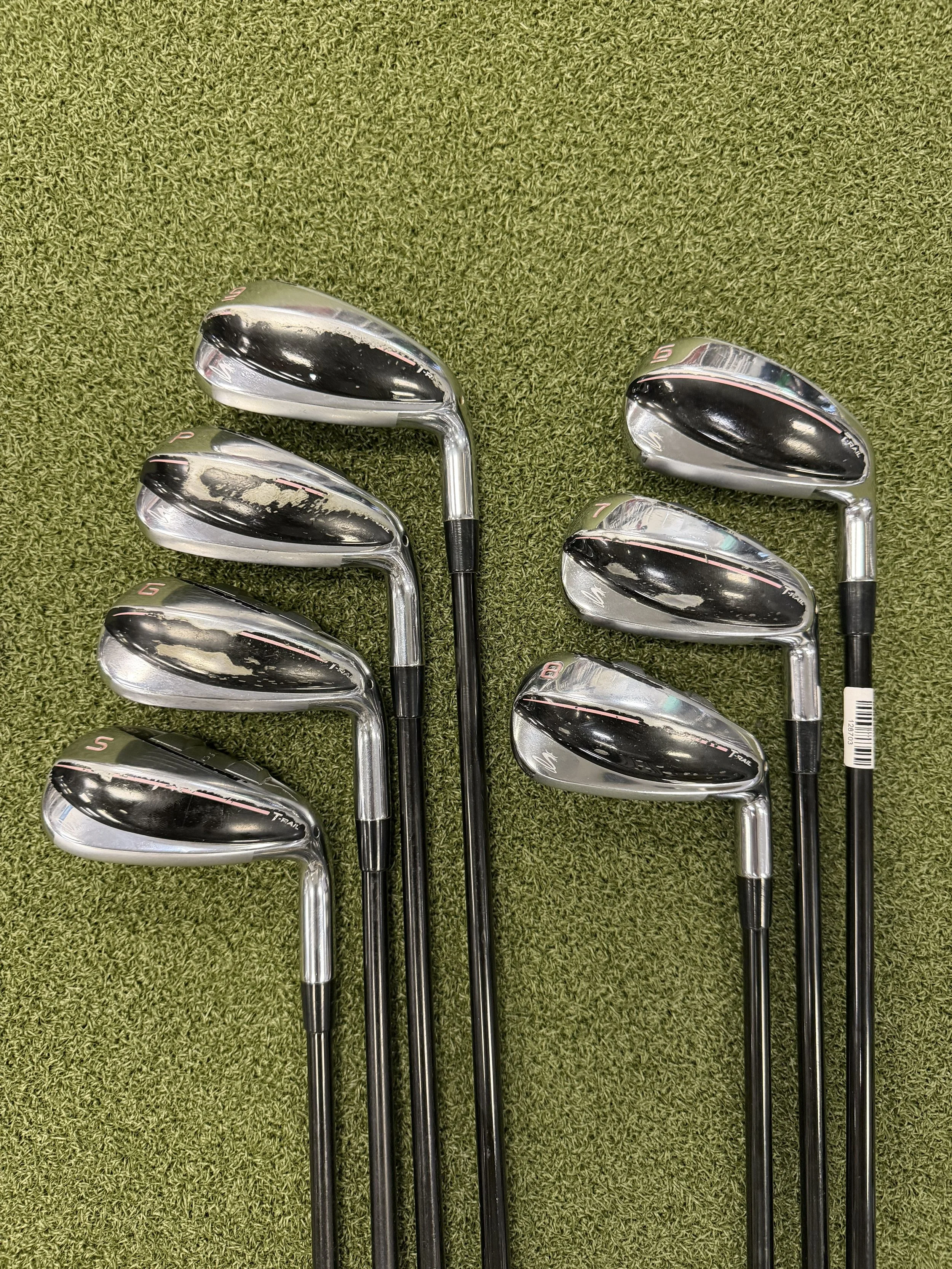 Used Right Handed Cobra Ladies Trail Iron Set