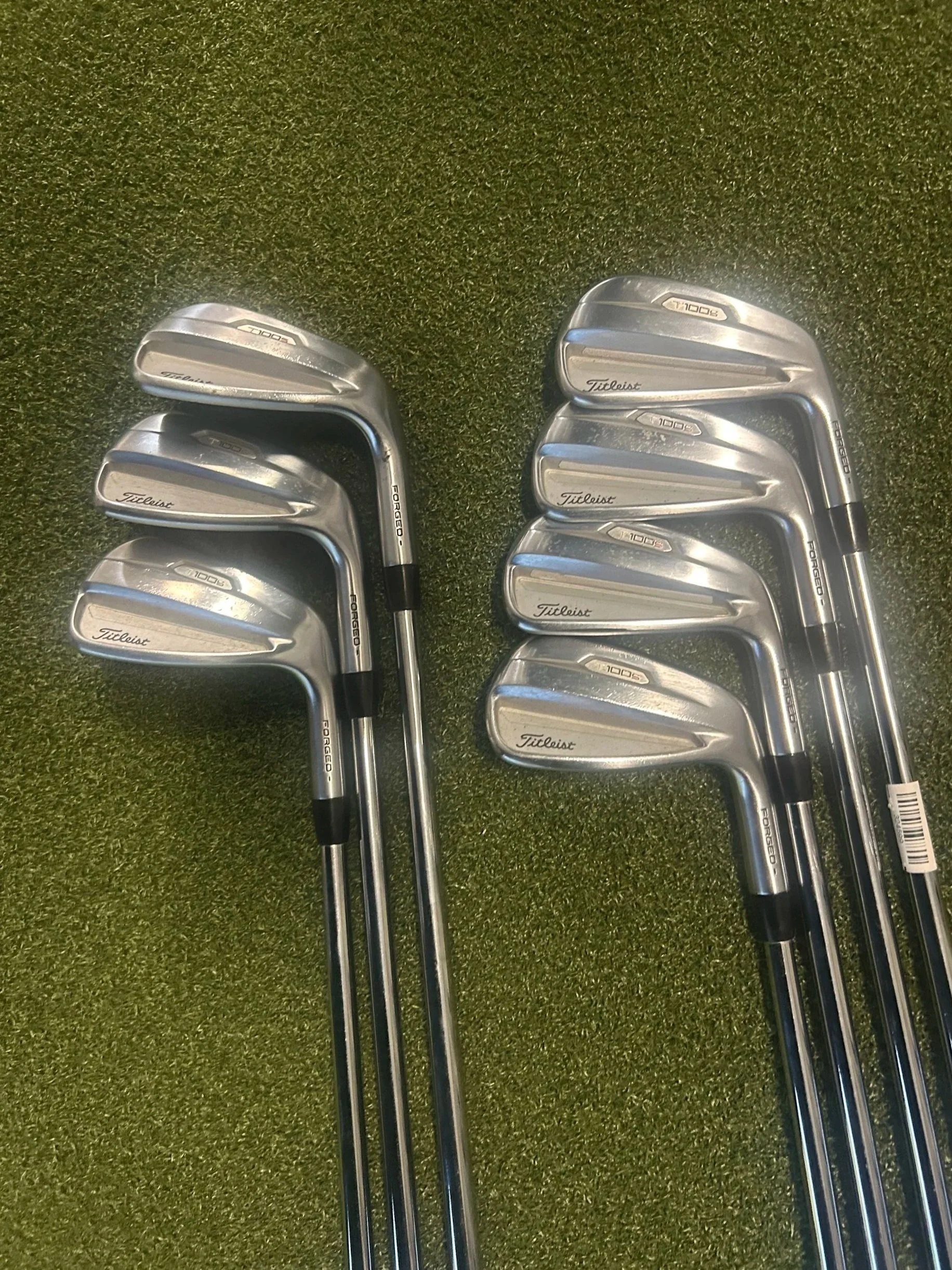 Used Right Handed Titleist T100 Iron Set