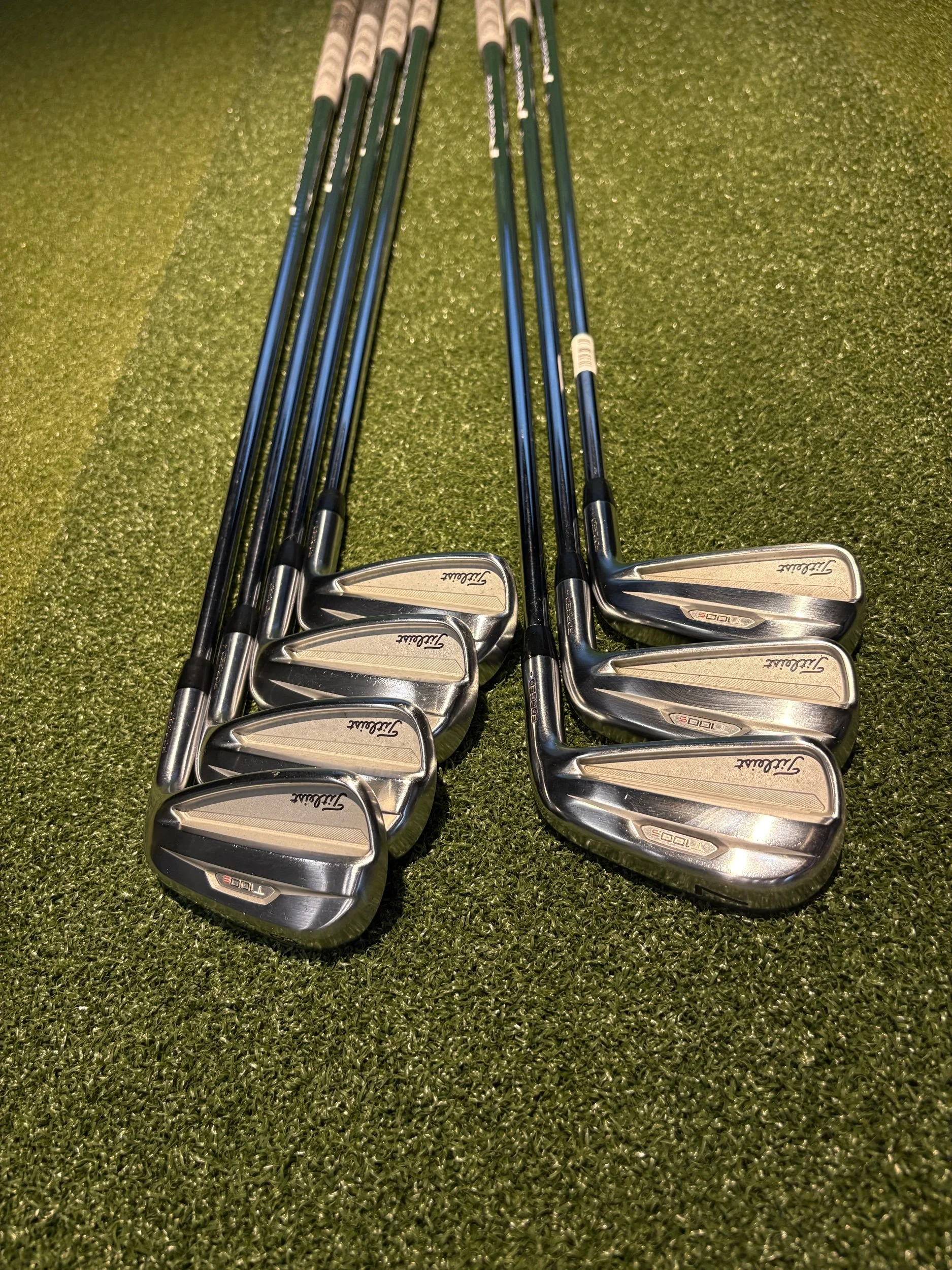 Used Right Handed Titleist T100s Irons