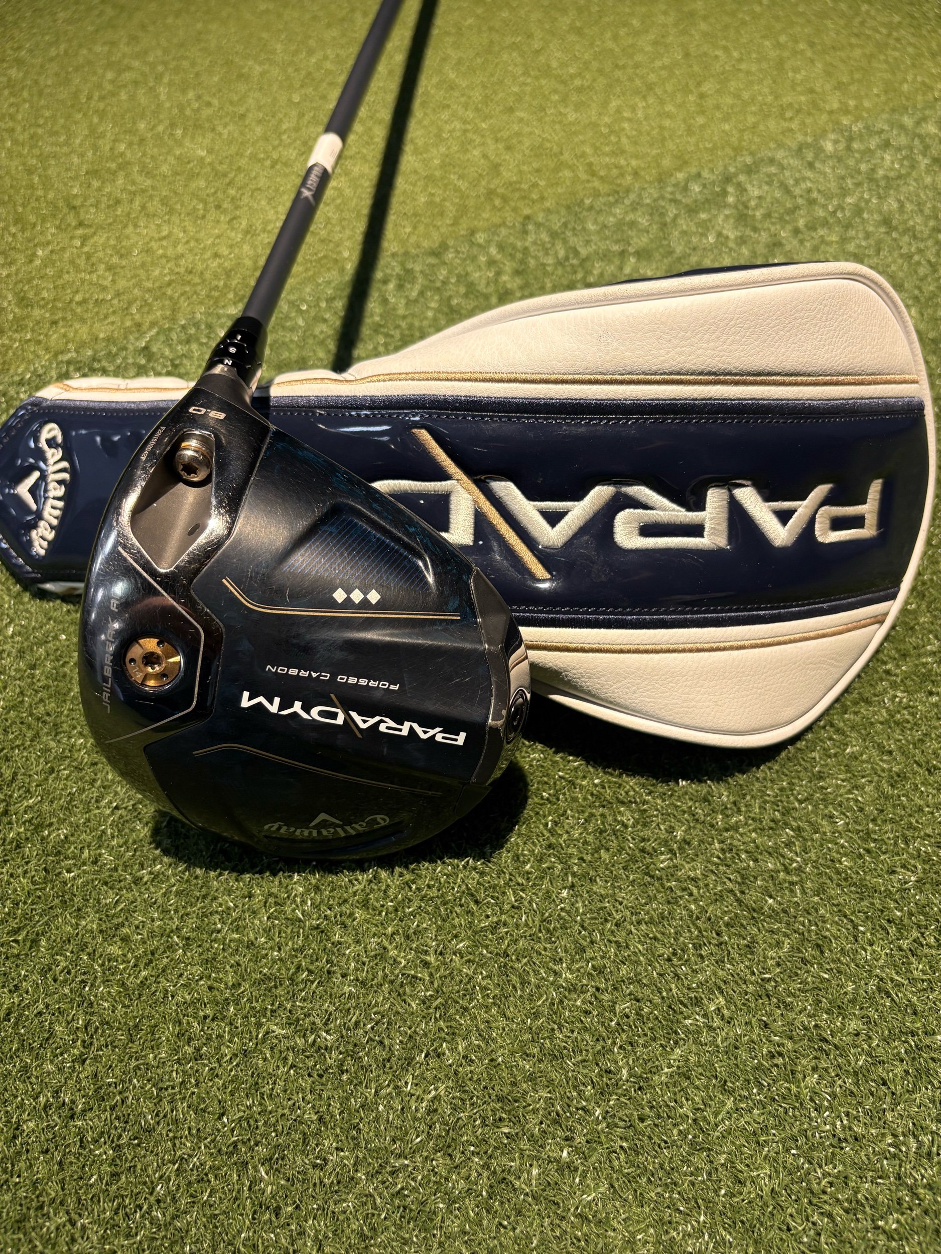 Used Right Handed Callaway Paradym Triple Diamond