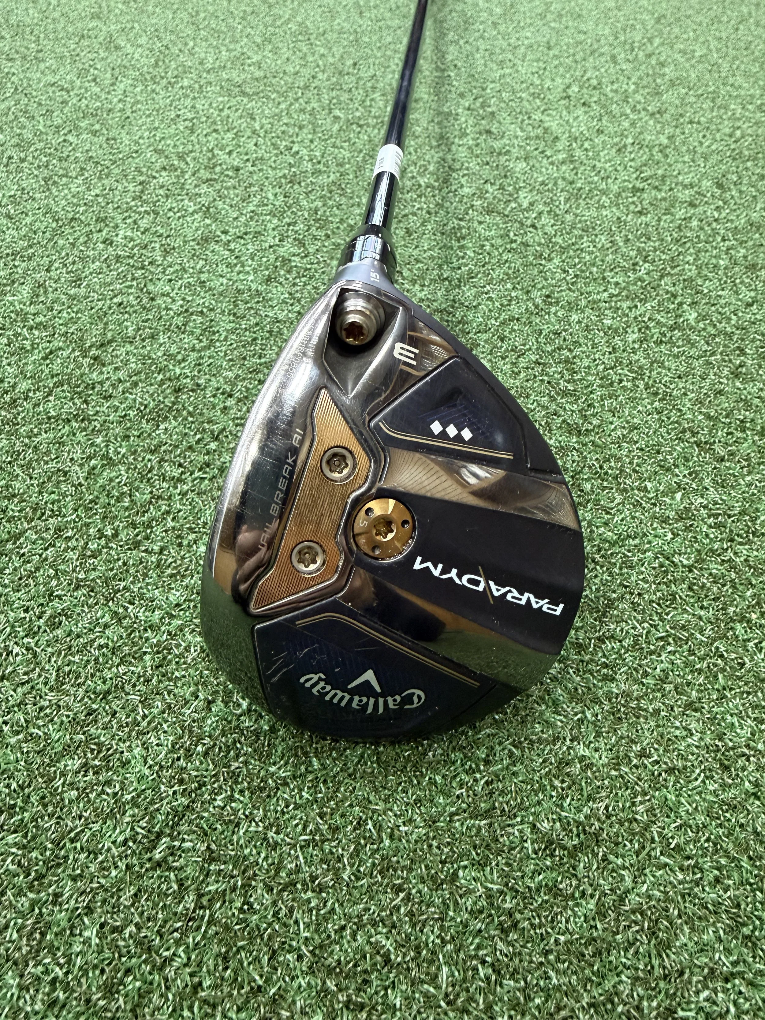 Used Right Handed Callaway Paradym TD 3 Wood