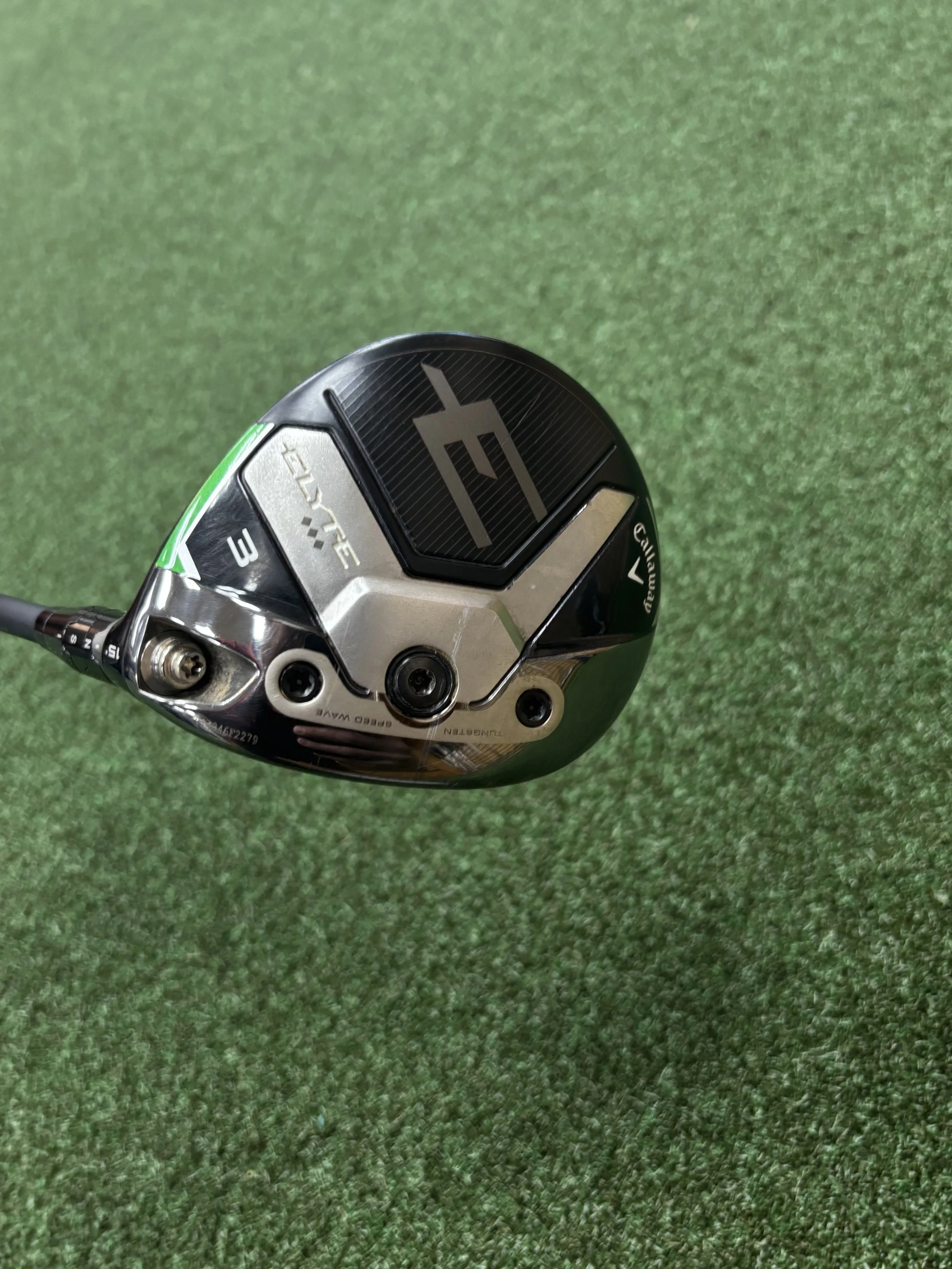 Used Right Handed Callaway Elyte Triple Diamond 3 Wood