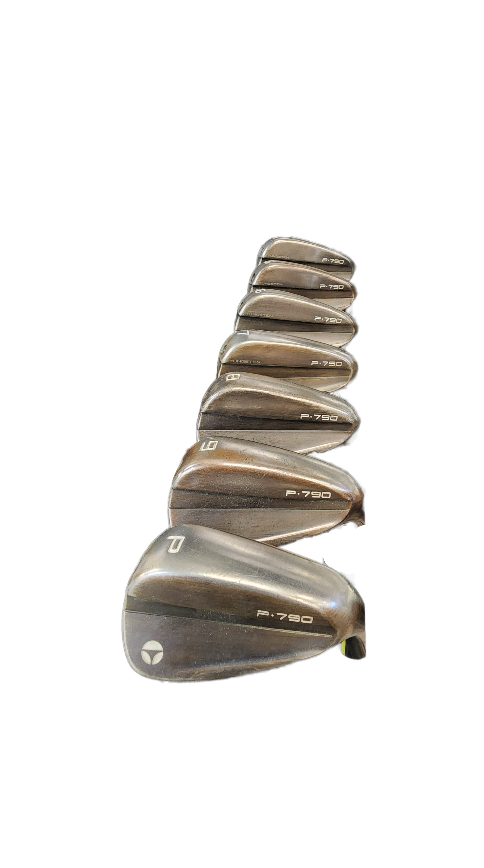 Used Right Hand Taylormade P790 7 Piece Iron Set