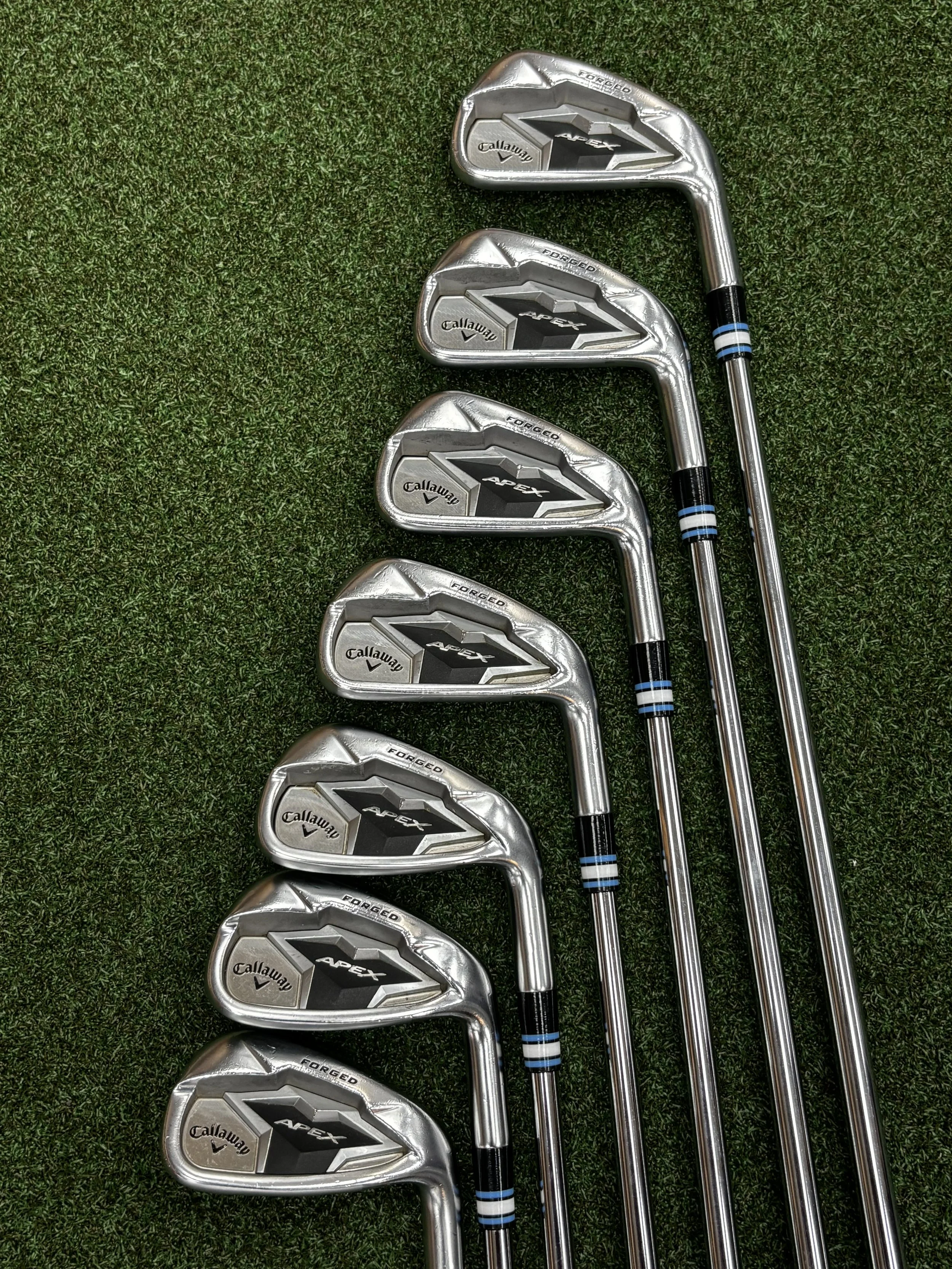 Used Right Handed Callaway Apex CF19 Iron Set
