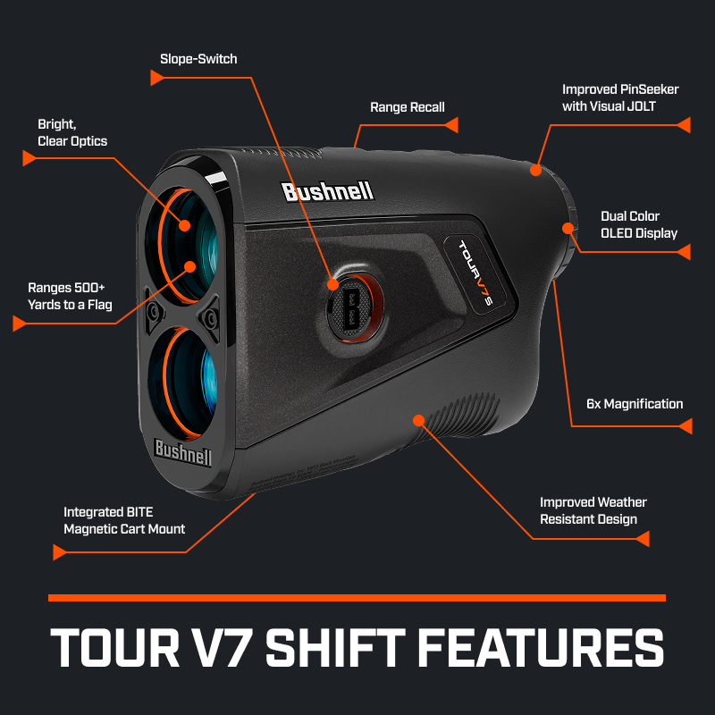 Bushnell V7 Shift Rangefinder — 1.50 Golf - Precision Fitting