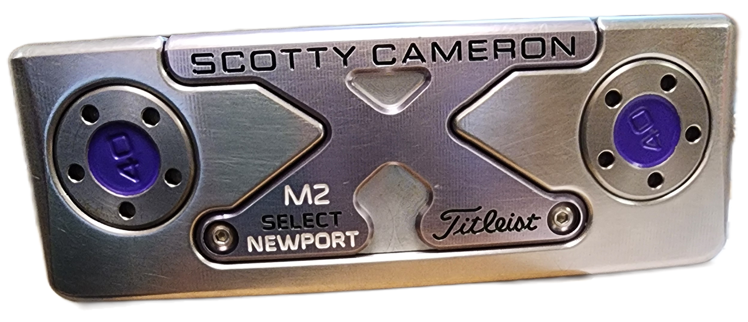Used Long Custom Scotty Cameron 2016 Newport M2 Mallet Putter