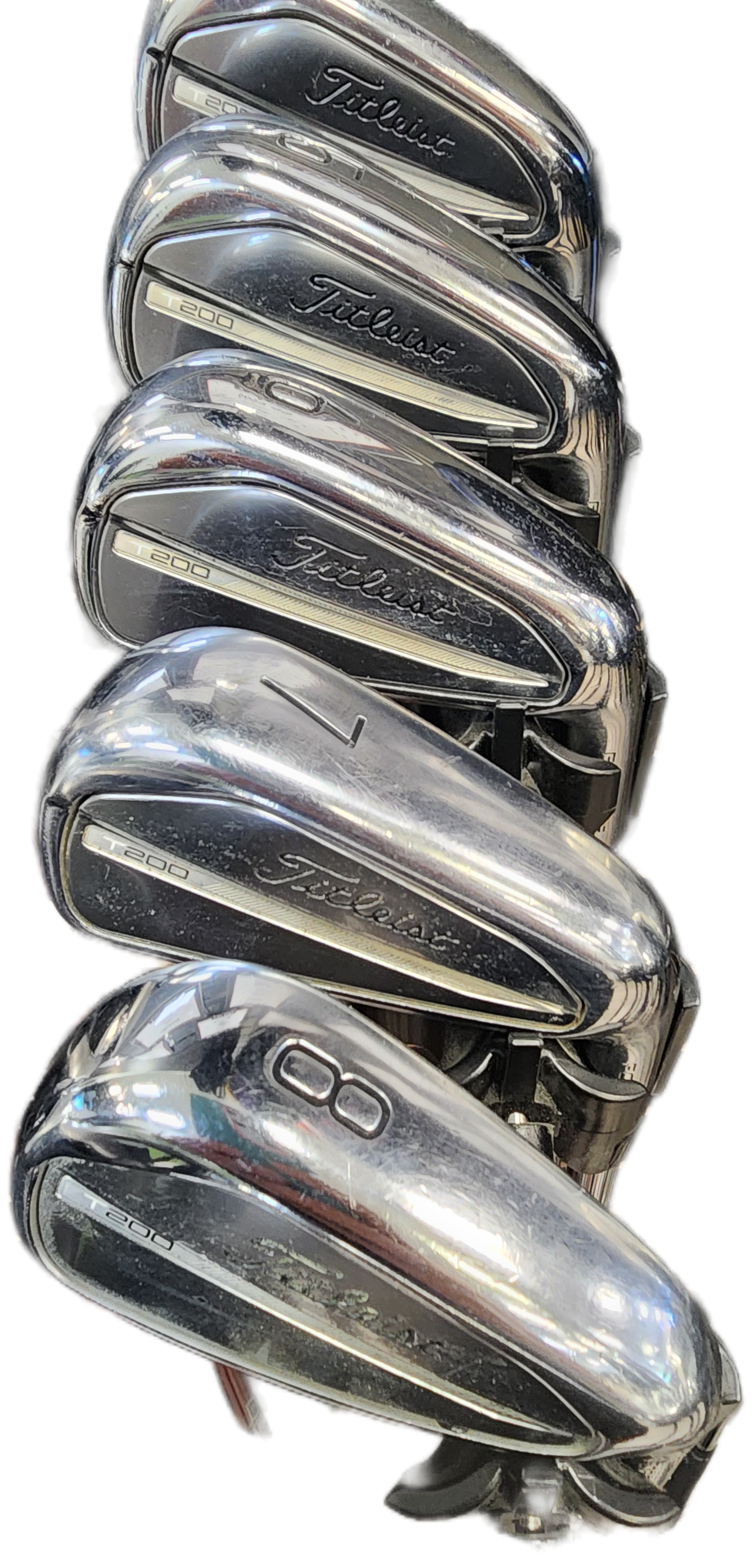 Used Titleist T200 3G Iron 8 Piece Set