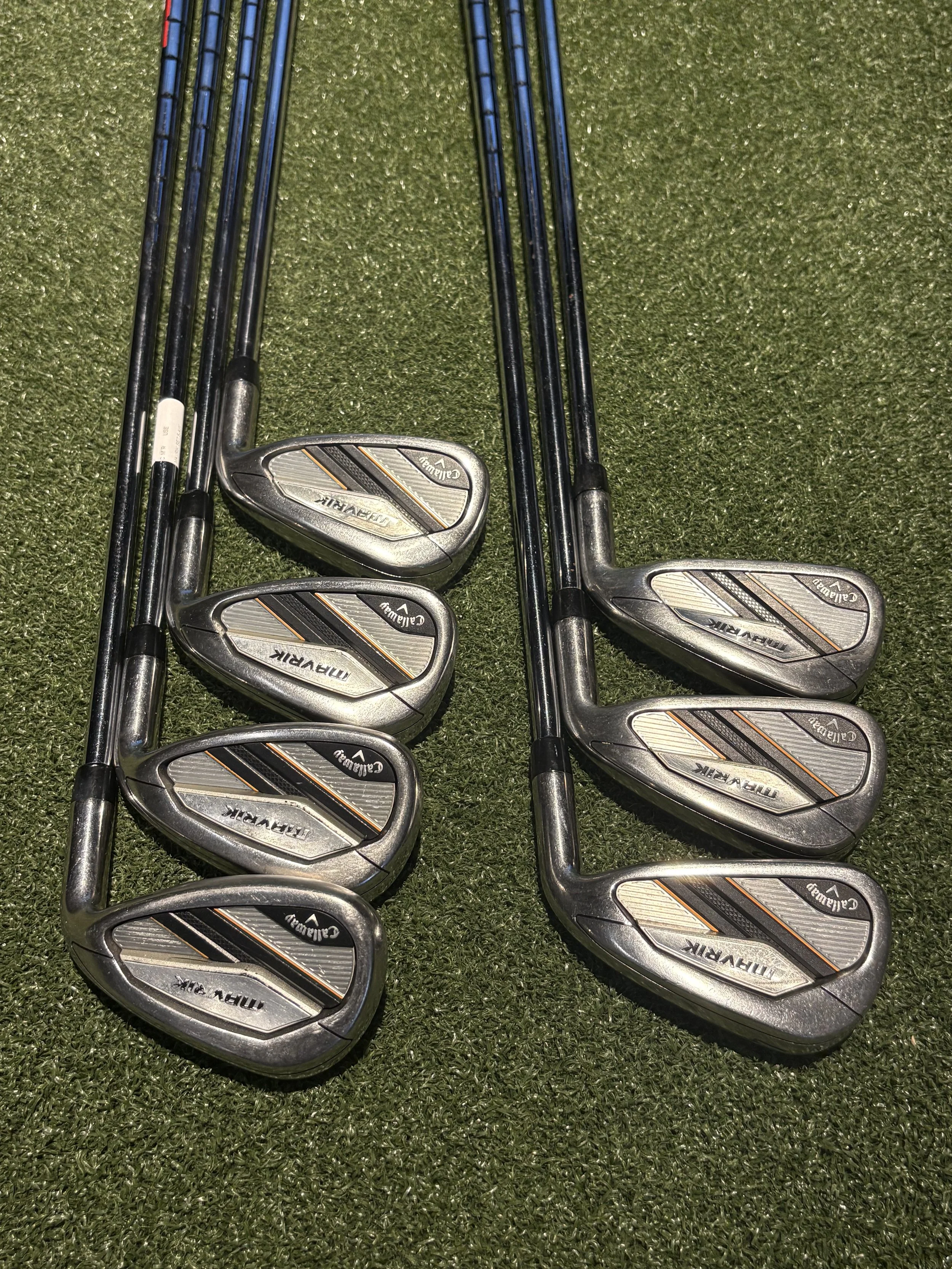 Used Right Handed Callaway Mavrik Irons