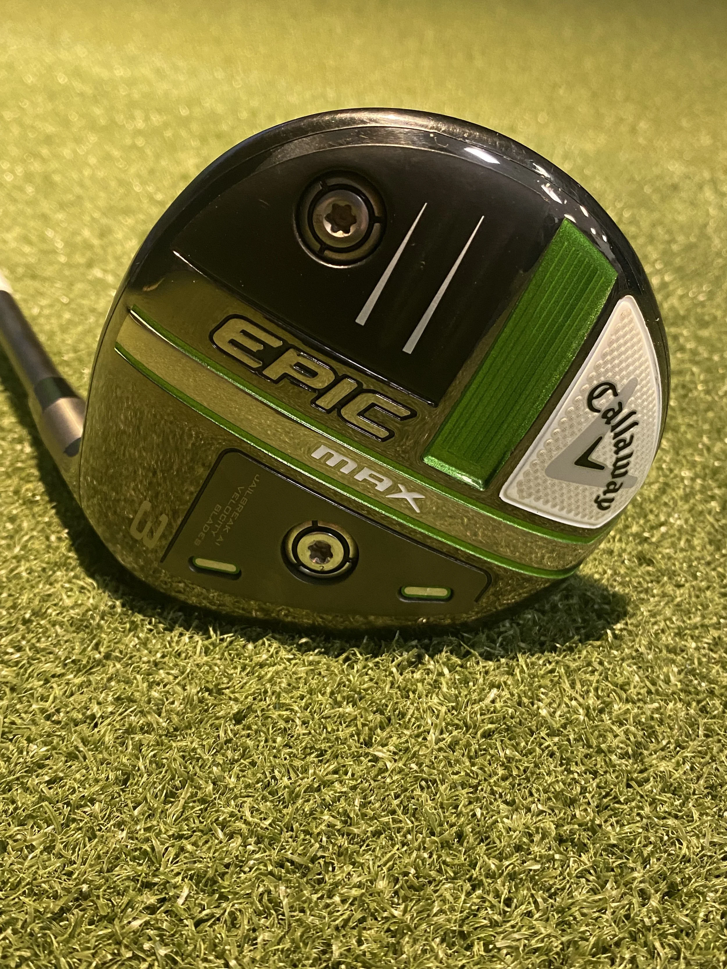 Used Right Handed Callaway Epic Max 3 Wood