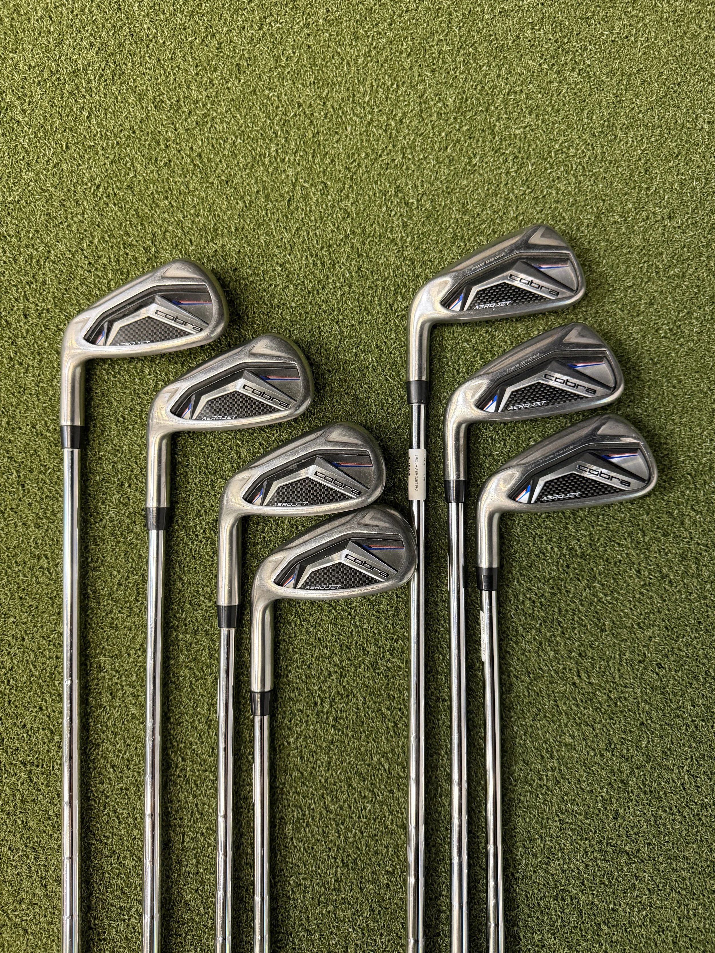 Used Left Handed Cobra Aerojet Iron Set