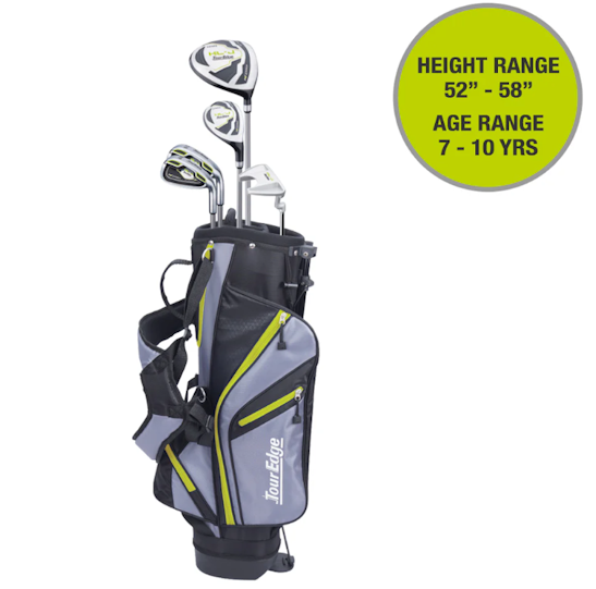 Junior Set 7-10 Years Old Tour Edge HL-J Junior Lime Green