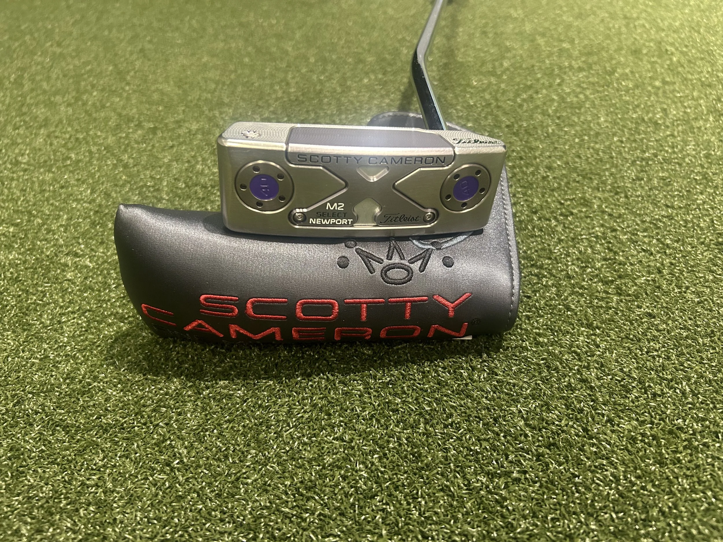 Used Long Custom Scotty Cameron 2016 Newport M2 Select Putter 38"
