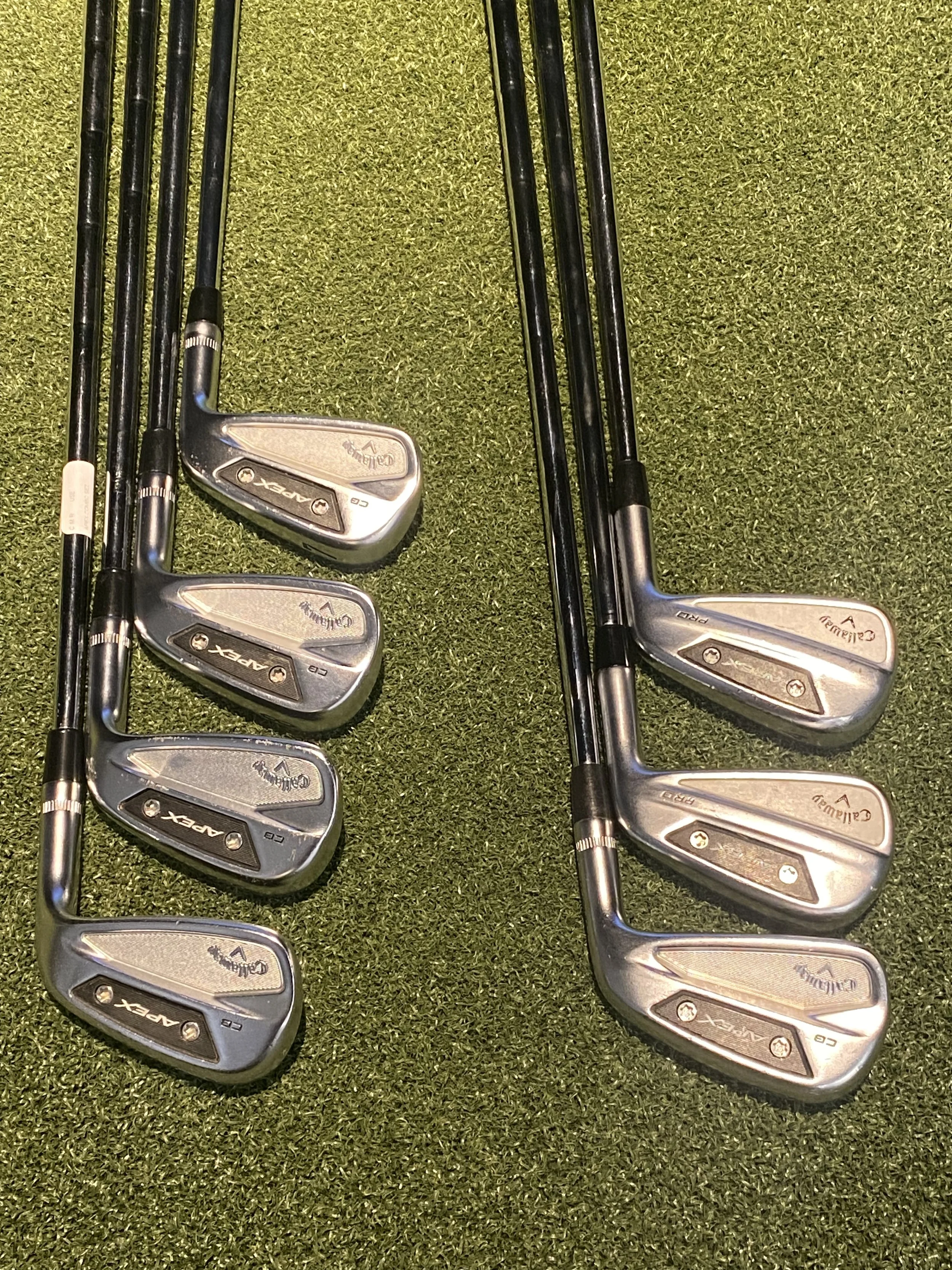 Used Right Handed Callaway Apex CB/PRO Irons