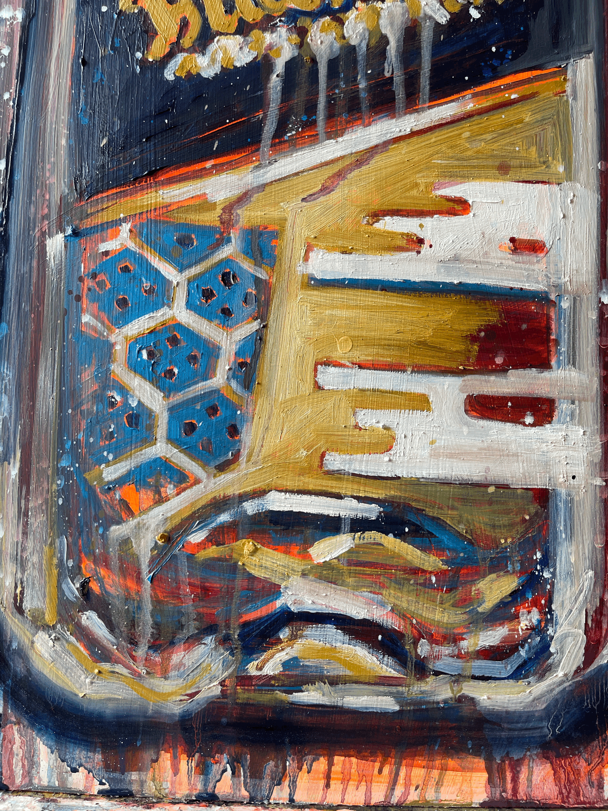 Johnnie Walker Blue Label Original Painting