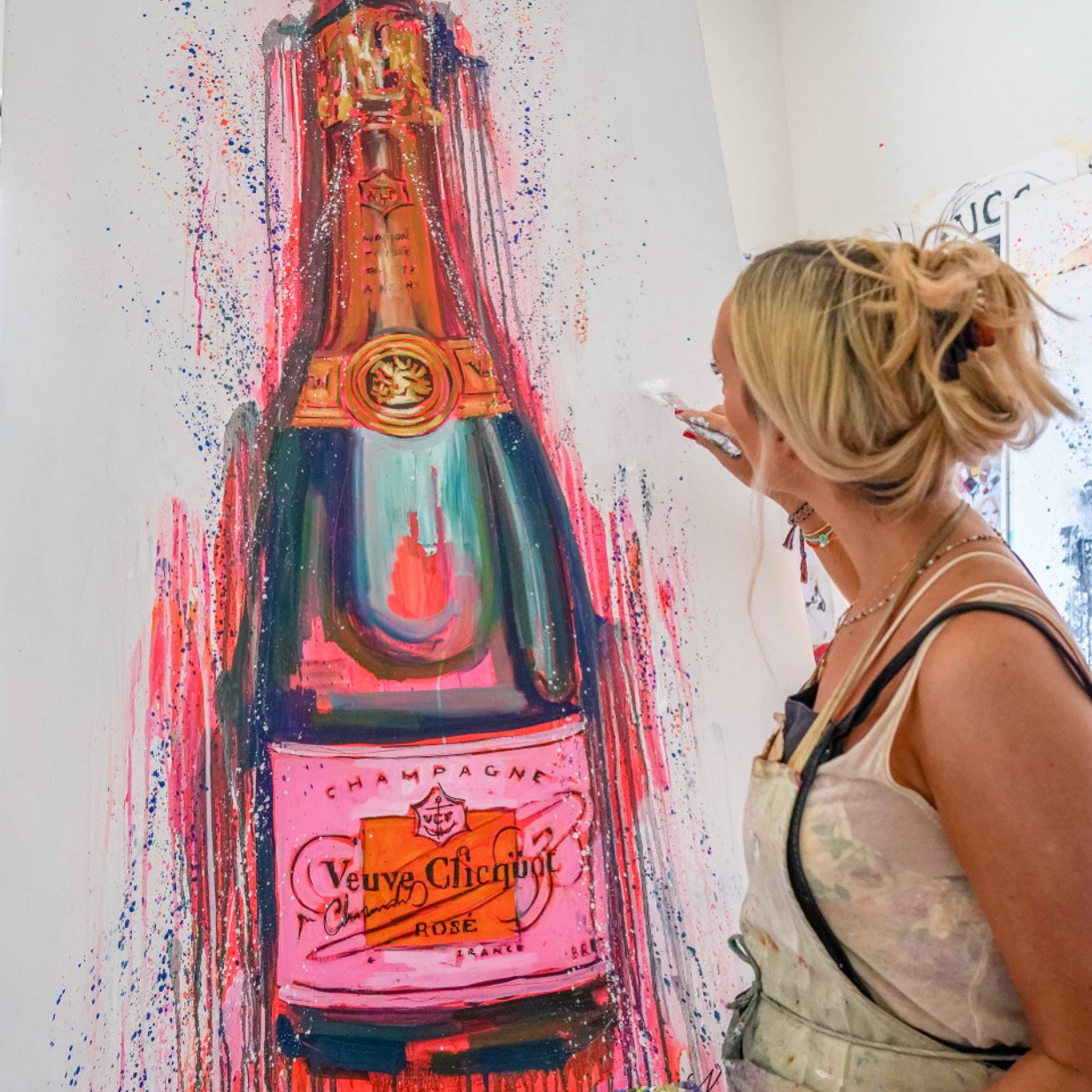 Veuve Clicquot Original Painting
