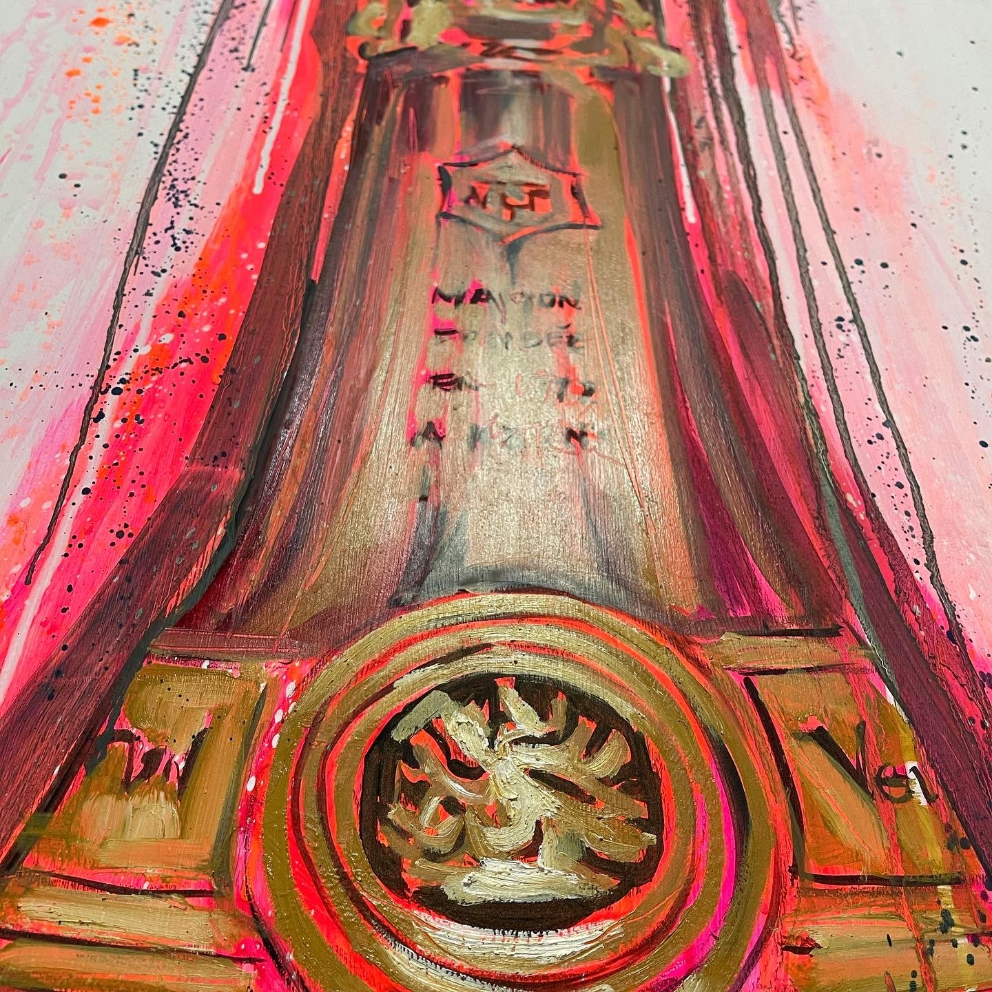 Veuve Clicquot Original Painting