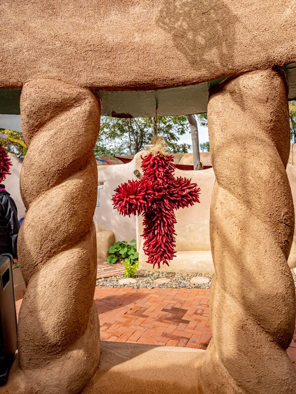 Chili Pepper Cross, Santa Fe, New Mexico