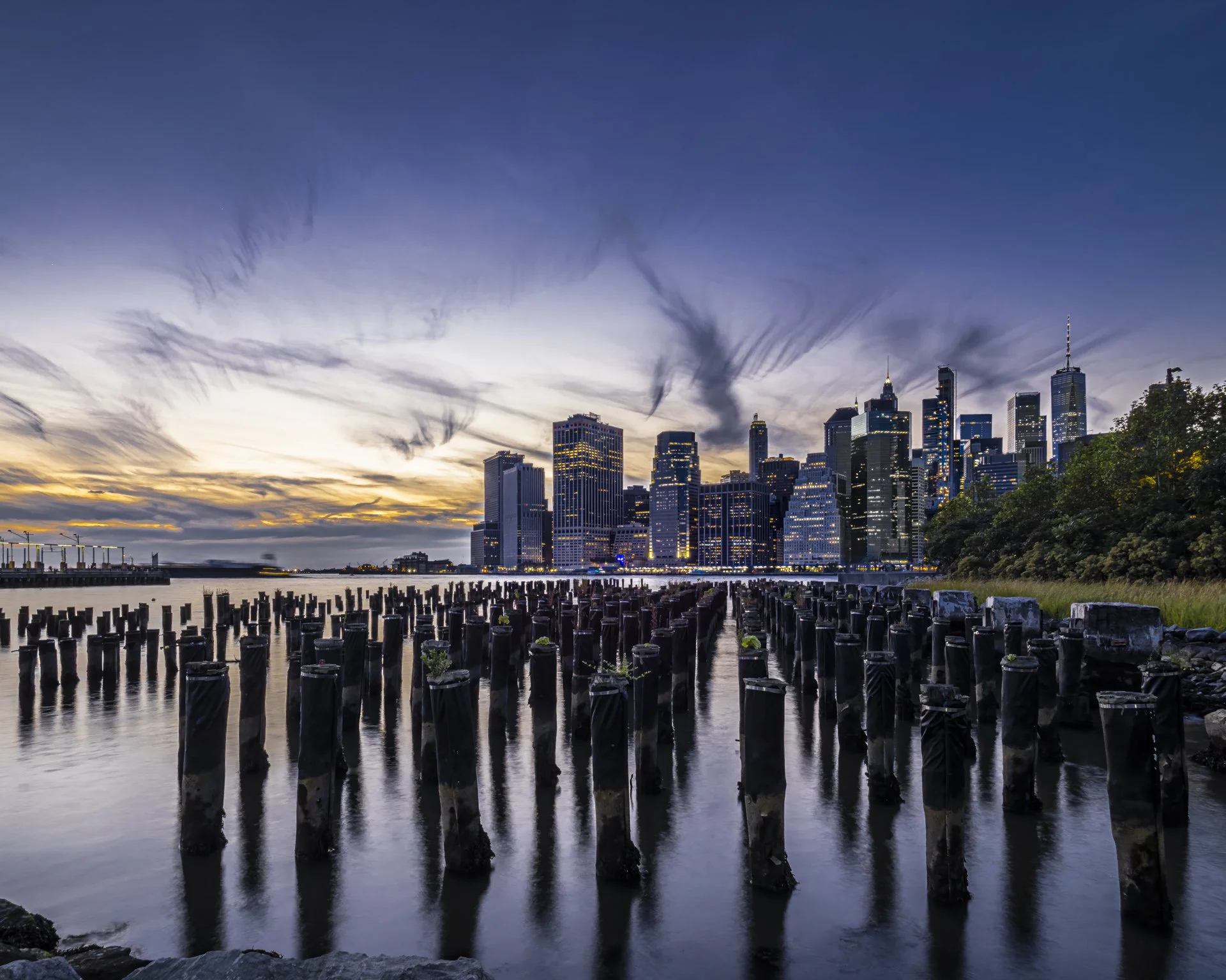 Manhattan Skyline from Brooklyn, NY