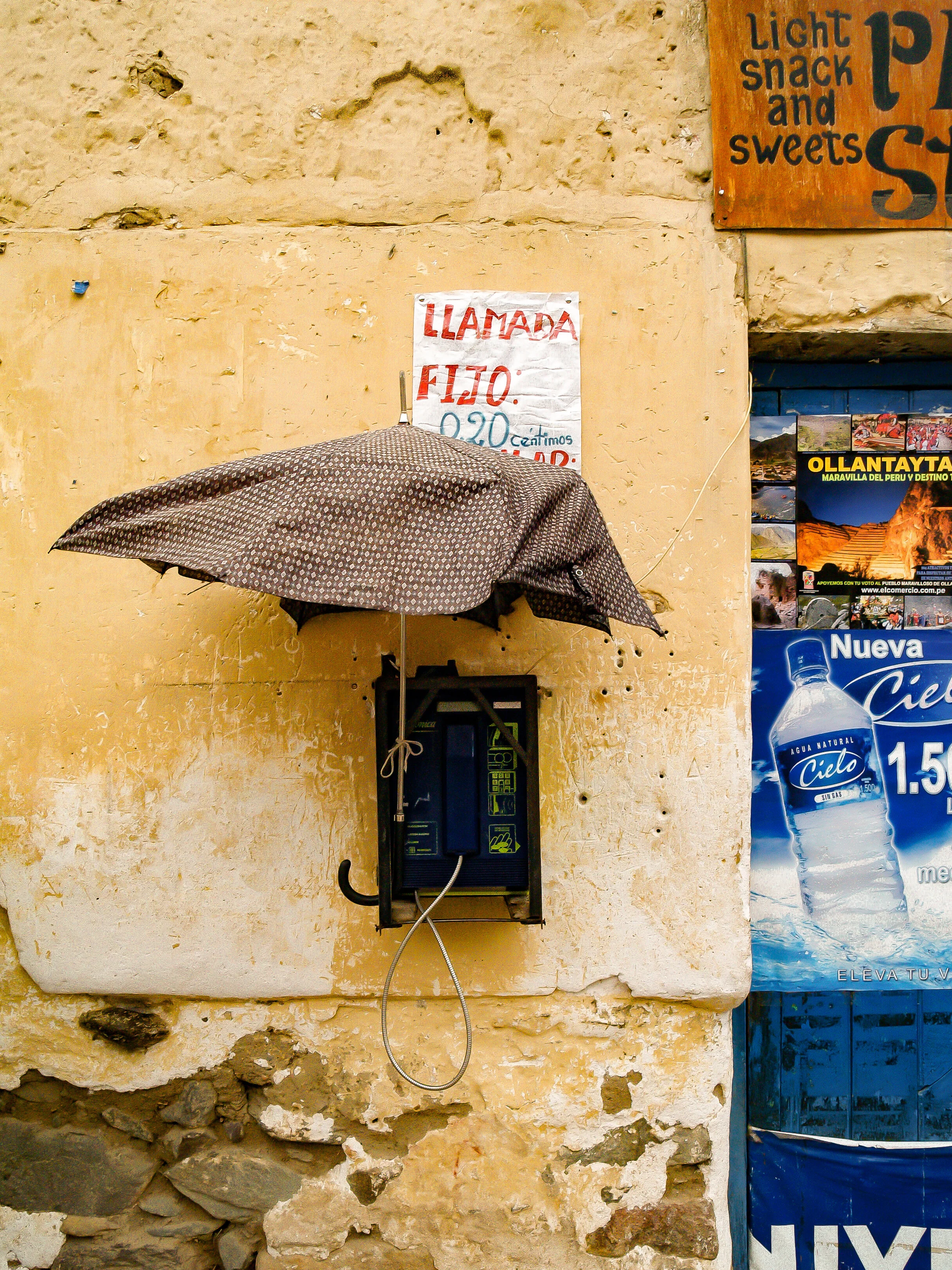 In Case it Rains, Ollantaytambo, Peru