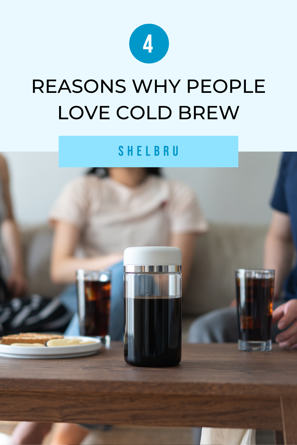 Cold-brewed coffee love.