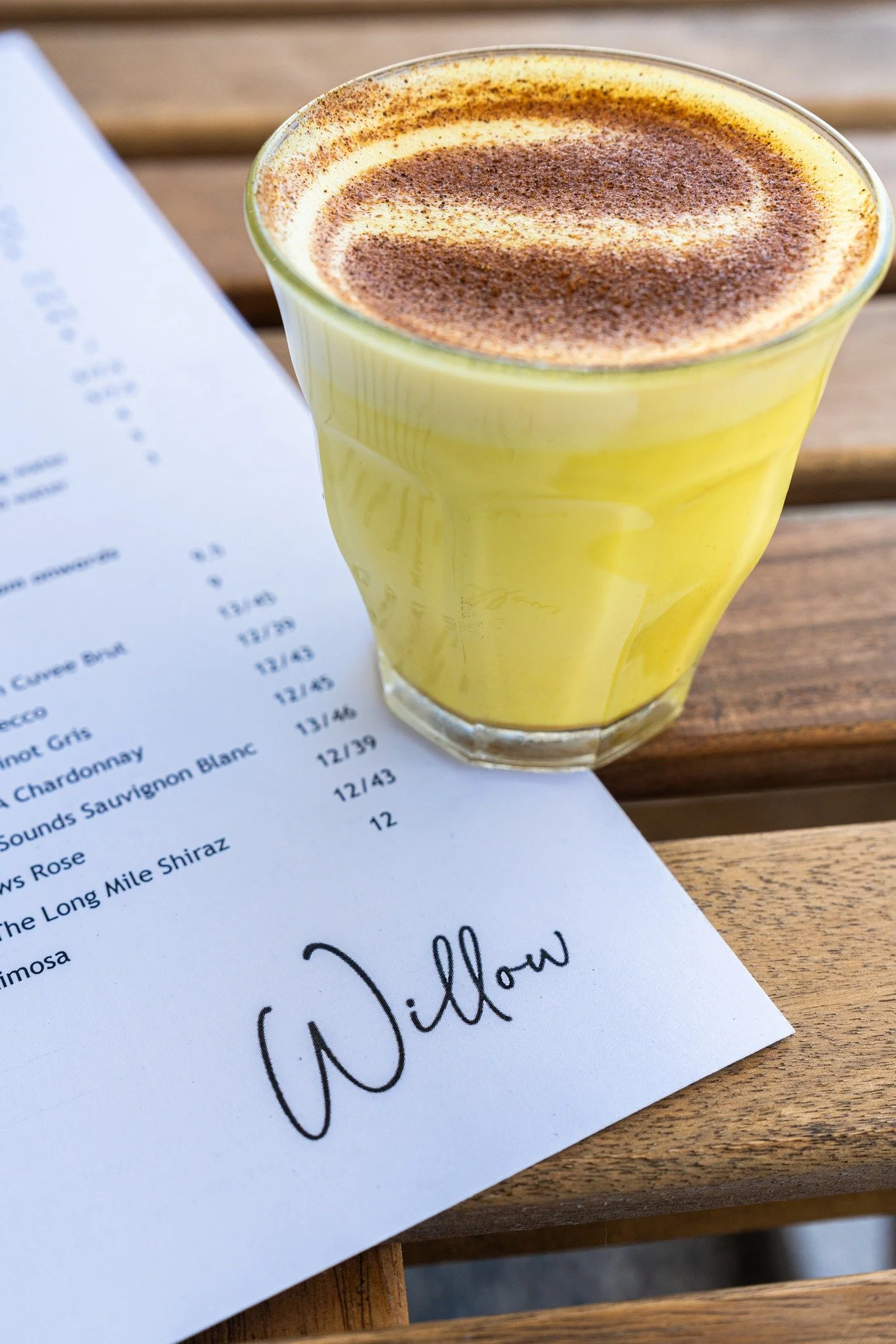 Golden, warming and just the right amount of spice. Our turmeric latte is the perfect comfort sip.

#WillowCafe #BrisbaneCoffee #CafeVibes #BrisbaneEats #TurmericLatte